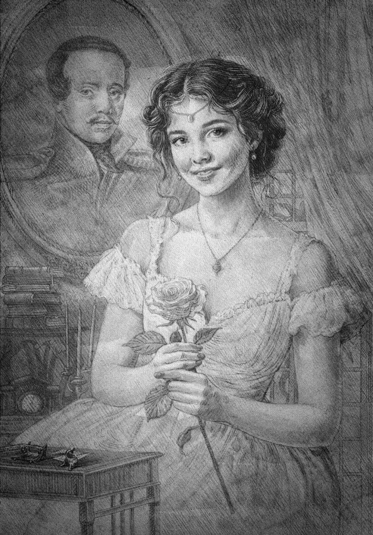 Оформление книги "Золотой и серебряный век русской поэзии — Изображение №16 — Иллюстрация, Графика на Dprofile