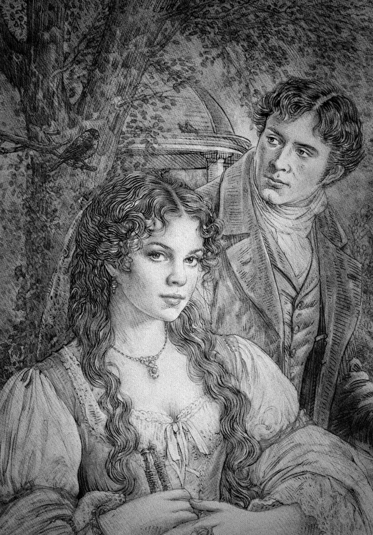 Оформление книги "Золотой век русской поэзии" — Изображение №3 — Иллюстрация, Графика на Dprofile