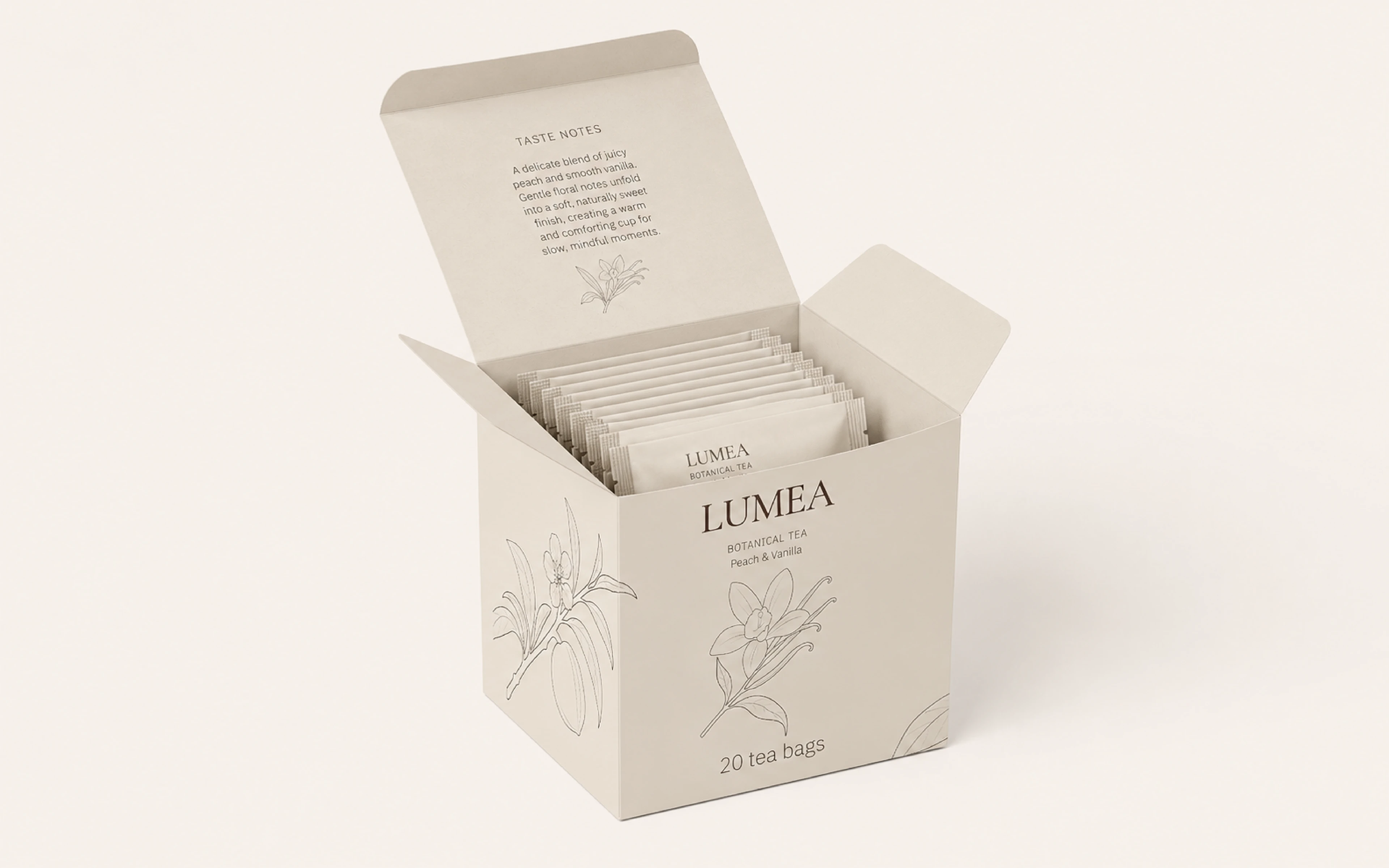 LUMEA — Botanical Tea Brand Identity | Packaging — Изображение №9 — Брендинг на Dprofile