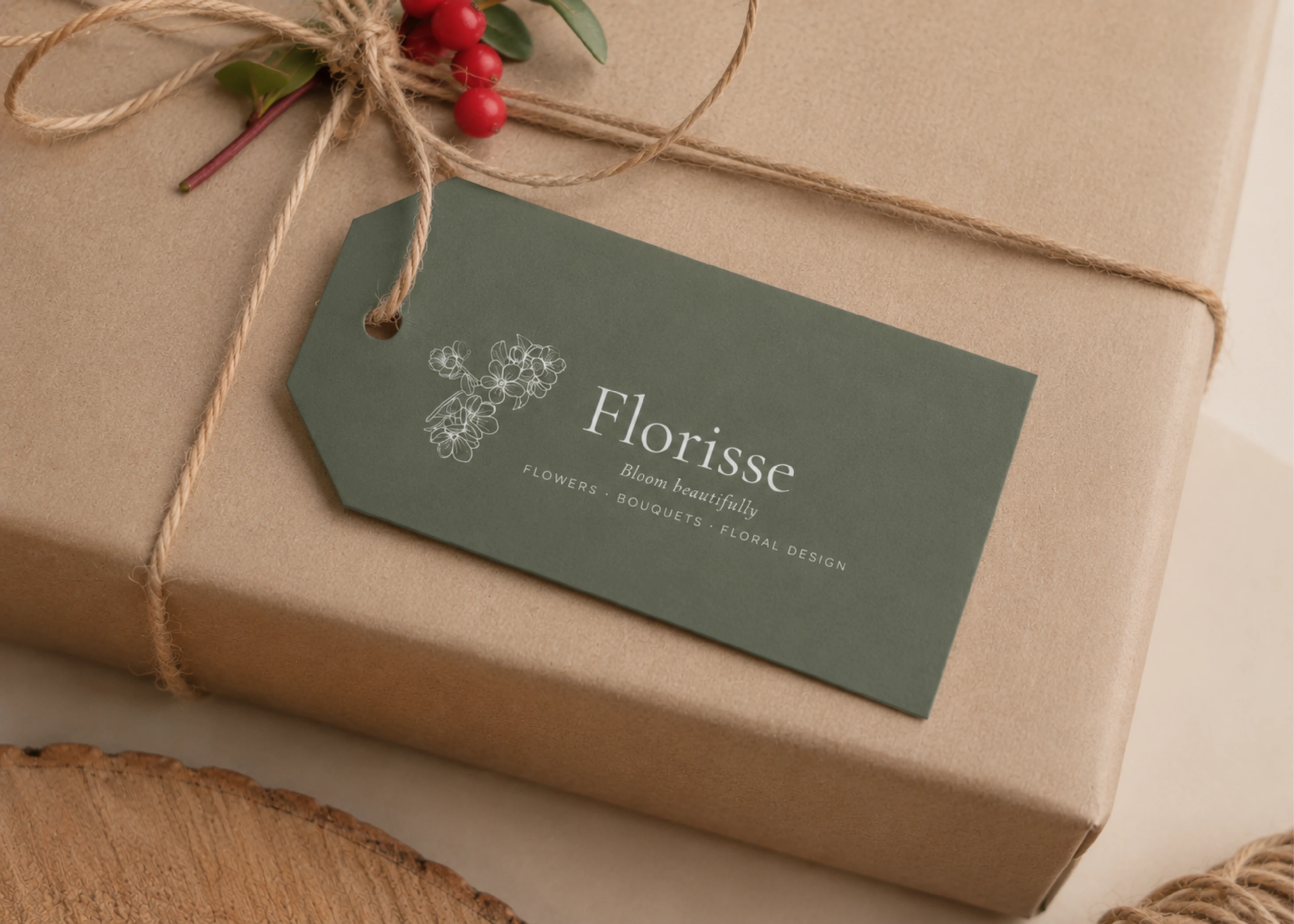 Florisse — Floral Brand Identity & Packaging — Изображение №14 — Брендинг на Dprofile