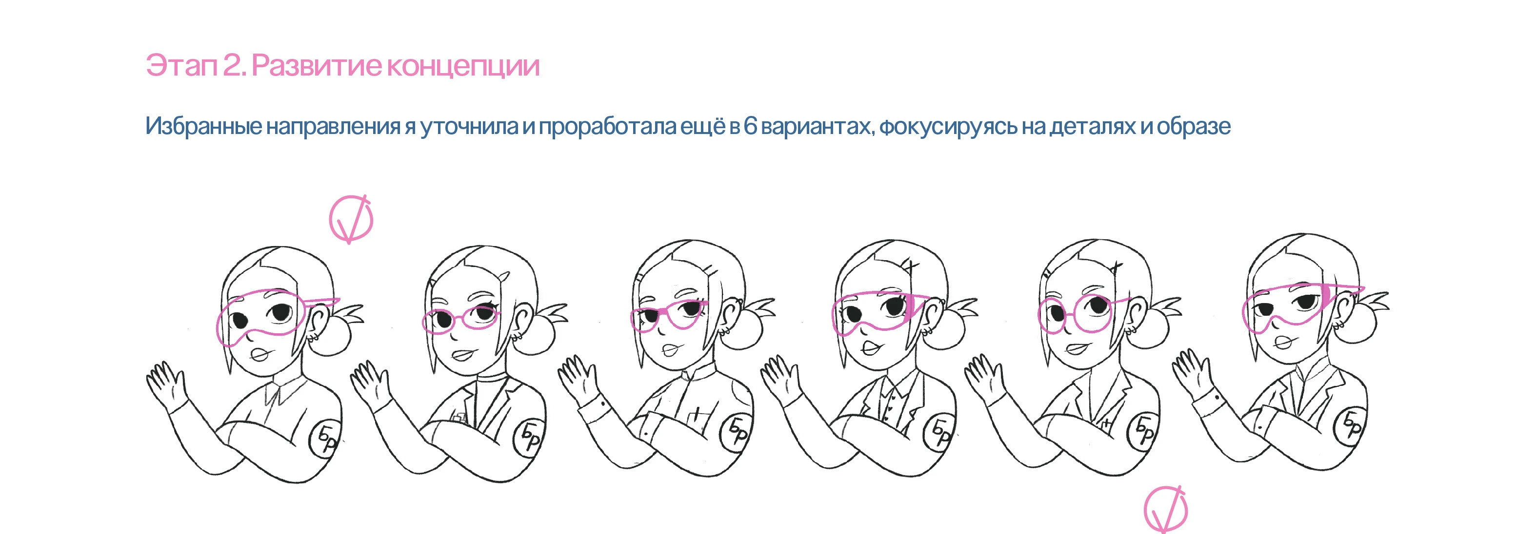 Скинтистка - маскот для Телеграм канала о красоте и уходе — Изображение №3 — Брендинг, Иллюстрация на Dprofile