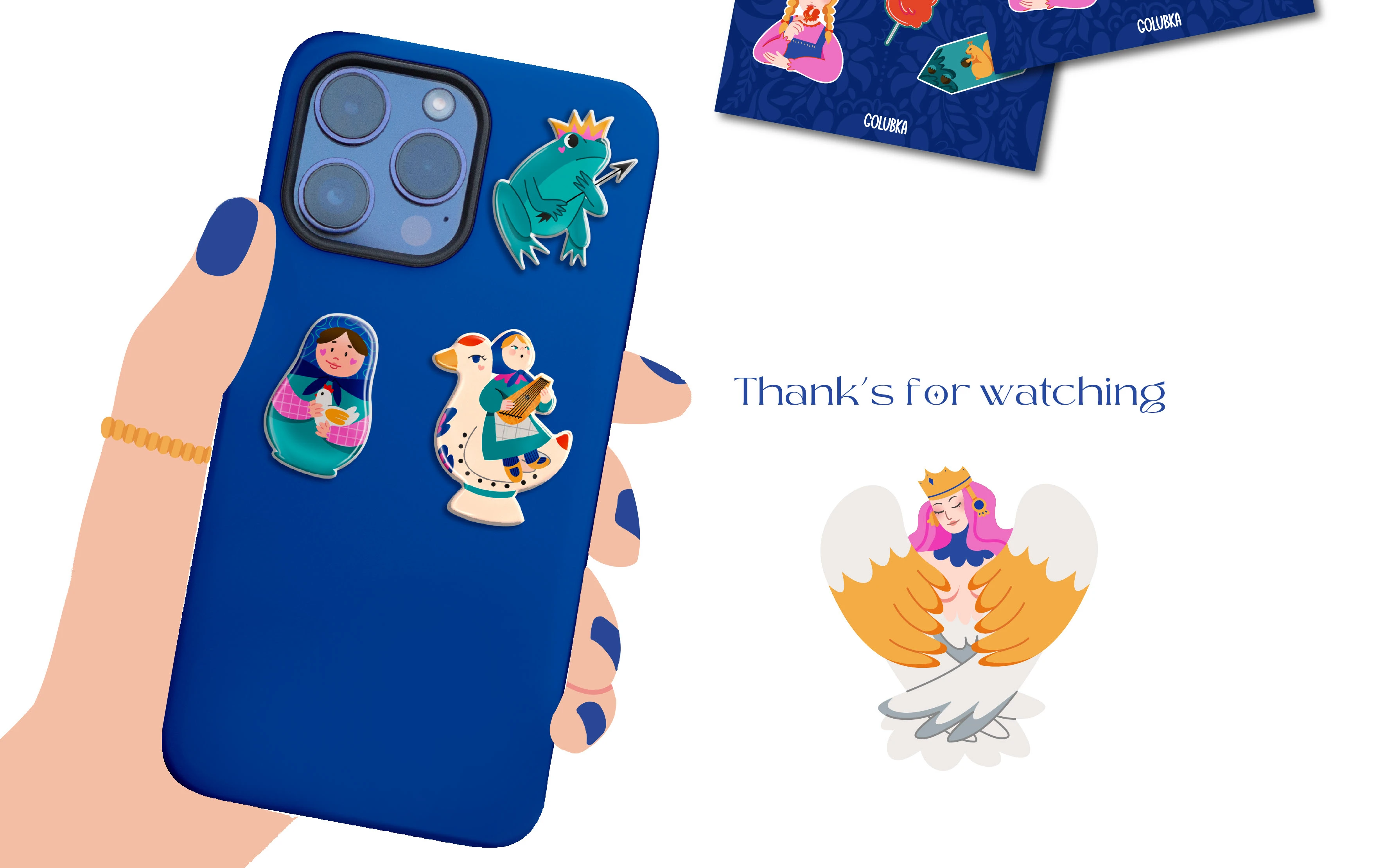 Русские народные стикеры — Изображение №6 — Брендинг, Иллюстрация на Dprofile