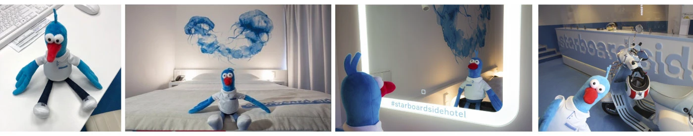 Бренд-персонаж Albatross для Starboardside Hotel — Изображение №30 — Брендинг, Иллюстрация на Dprofile