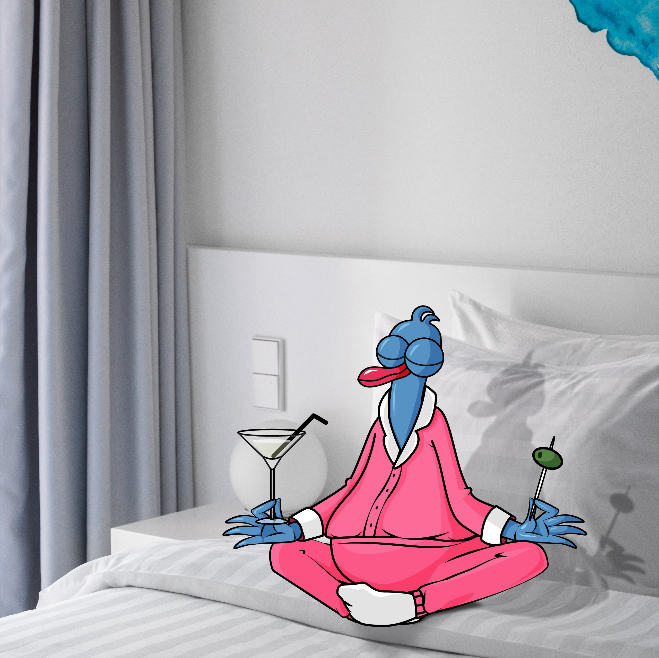 Бренд-персонаж Albatross для Starboardside Hotel — Изображение №12 — Брендинг, Иллюстрация на Dprofile