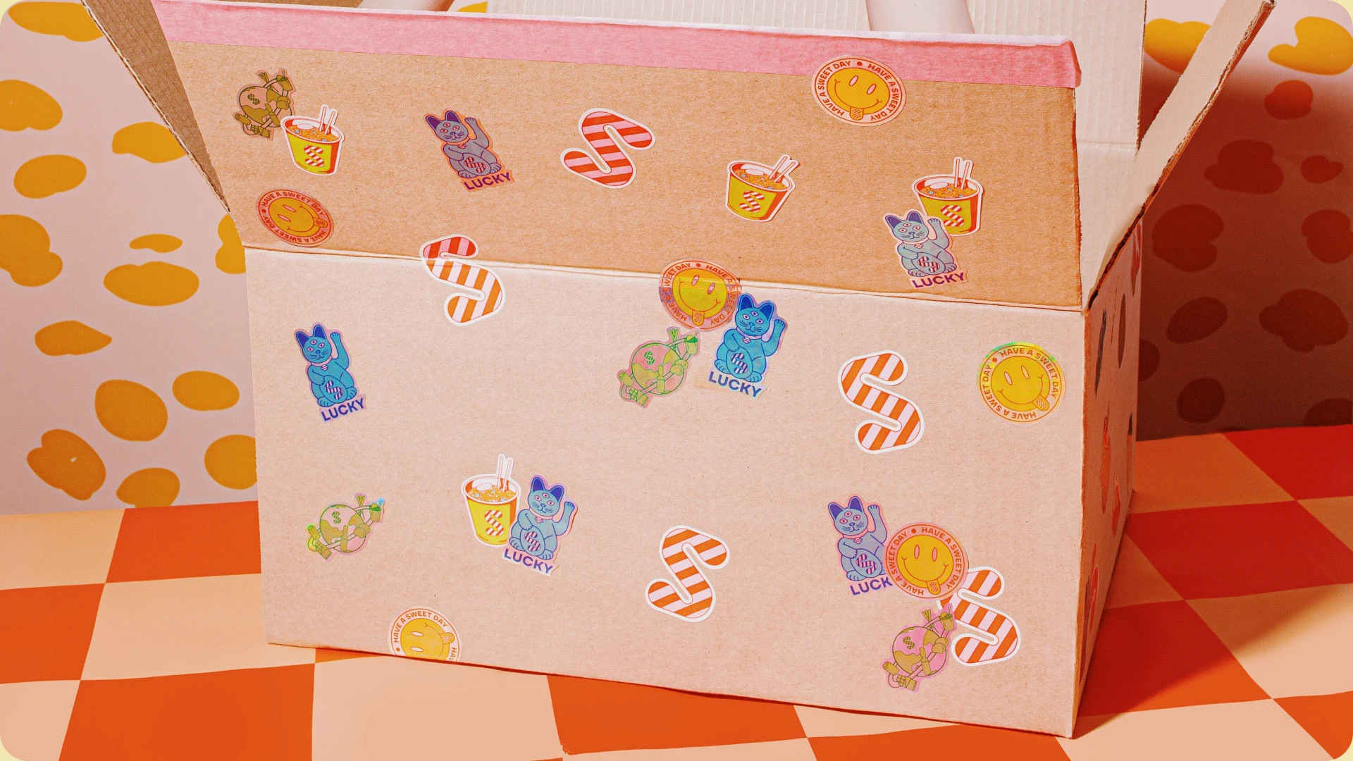 SWEET LAVKA | MERCH AND PACKAGING — Изображение №12 — Брендинг, 3D на Dprofile