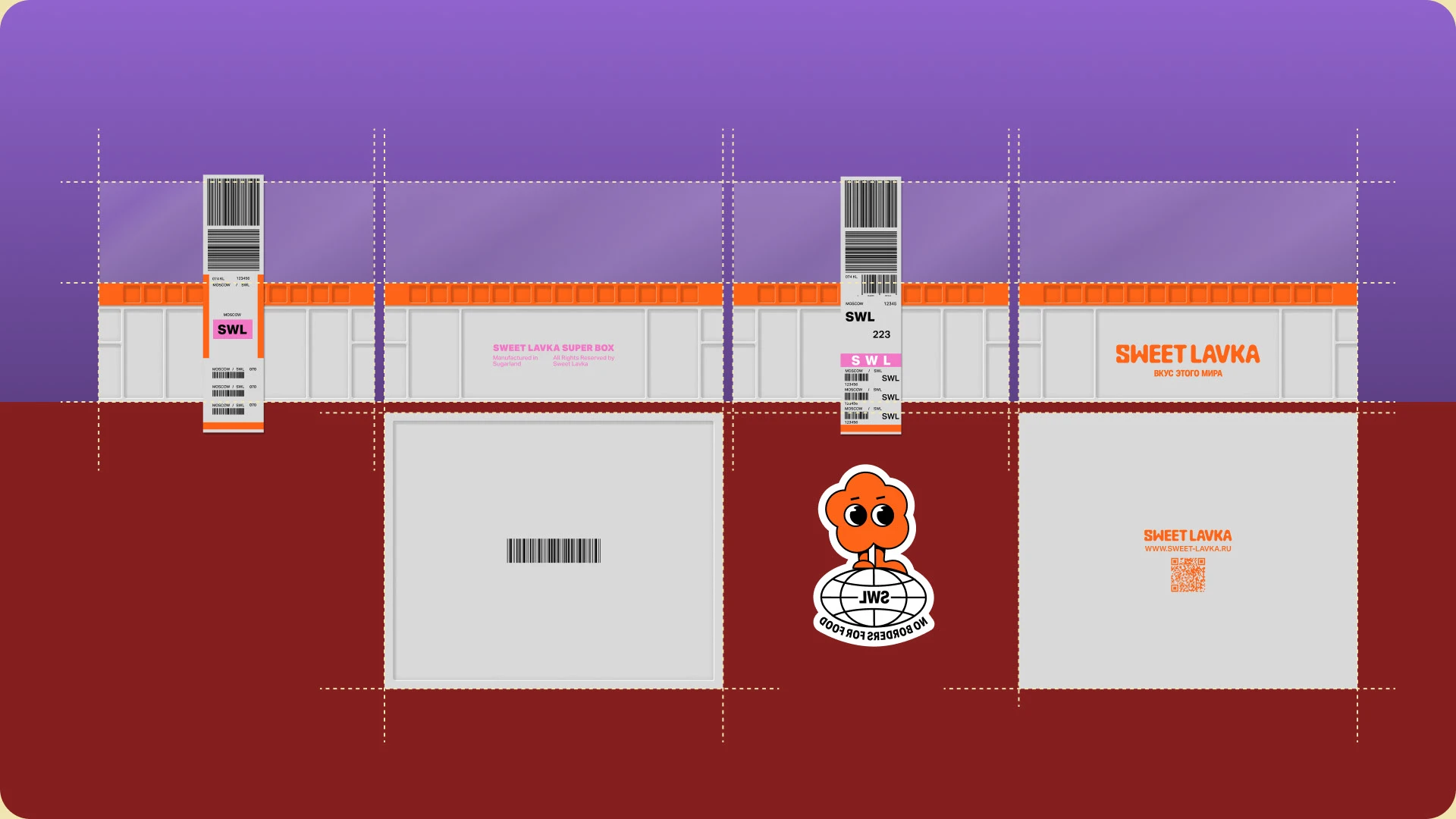 SWEET LAVKA | MERCH AND PACKAGING — Изображение №5 — Брендинг, 3D на Dprofile