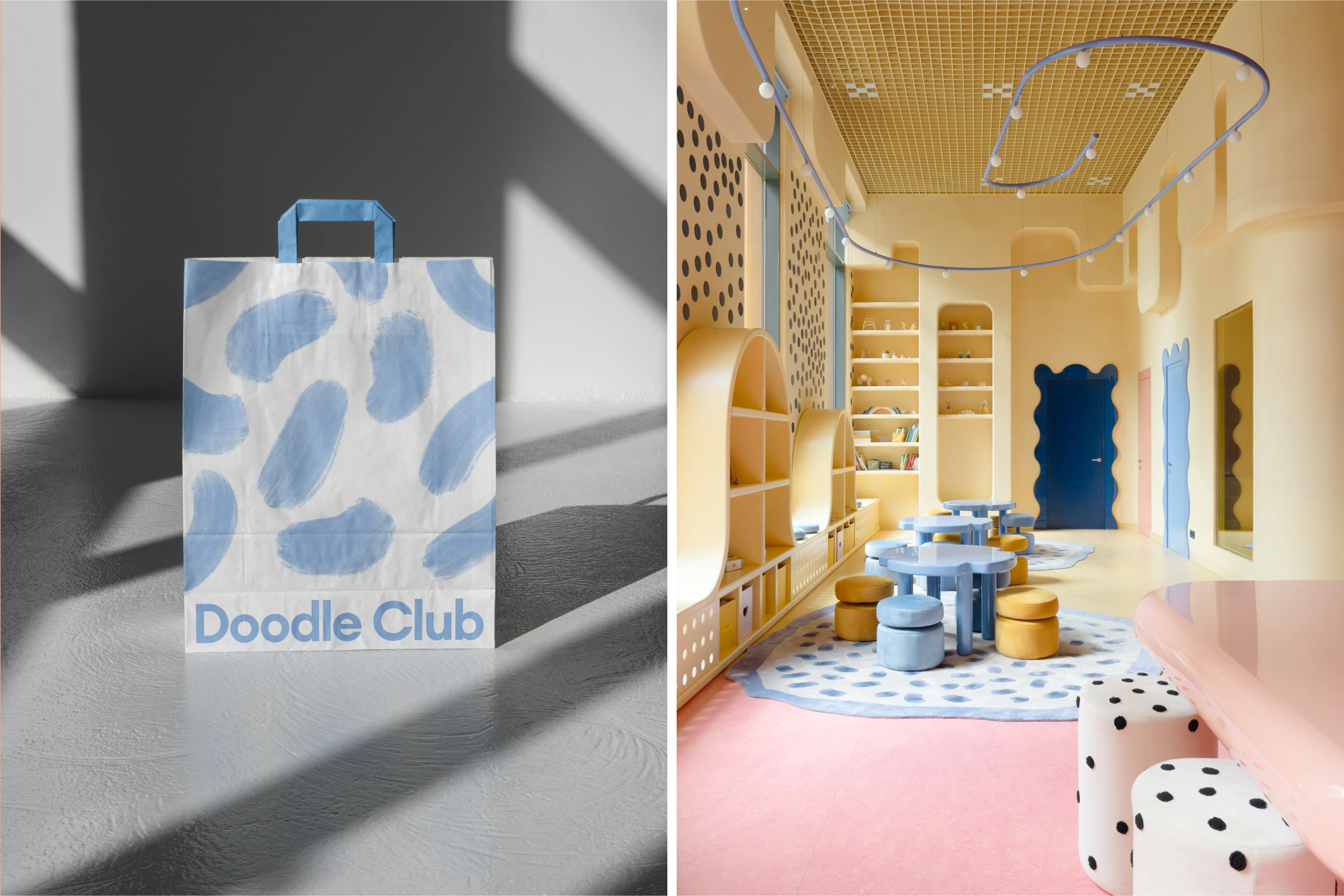 Doodle Club | Next generation preschool — Изображение №12 — Брендинг, Графика на Dprofile