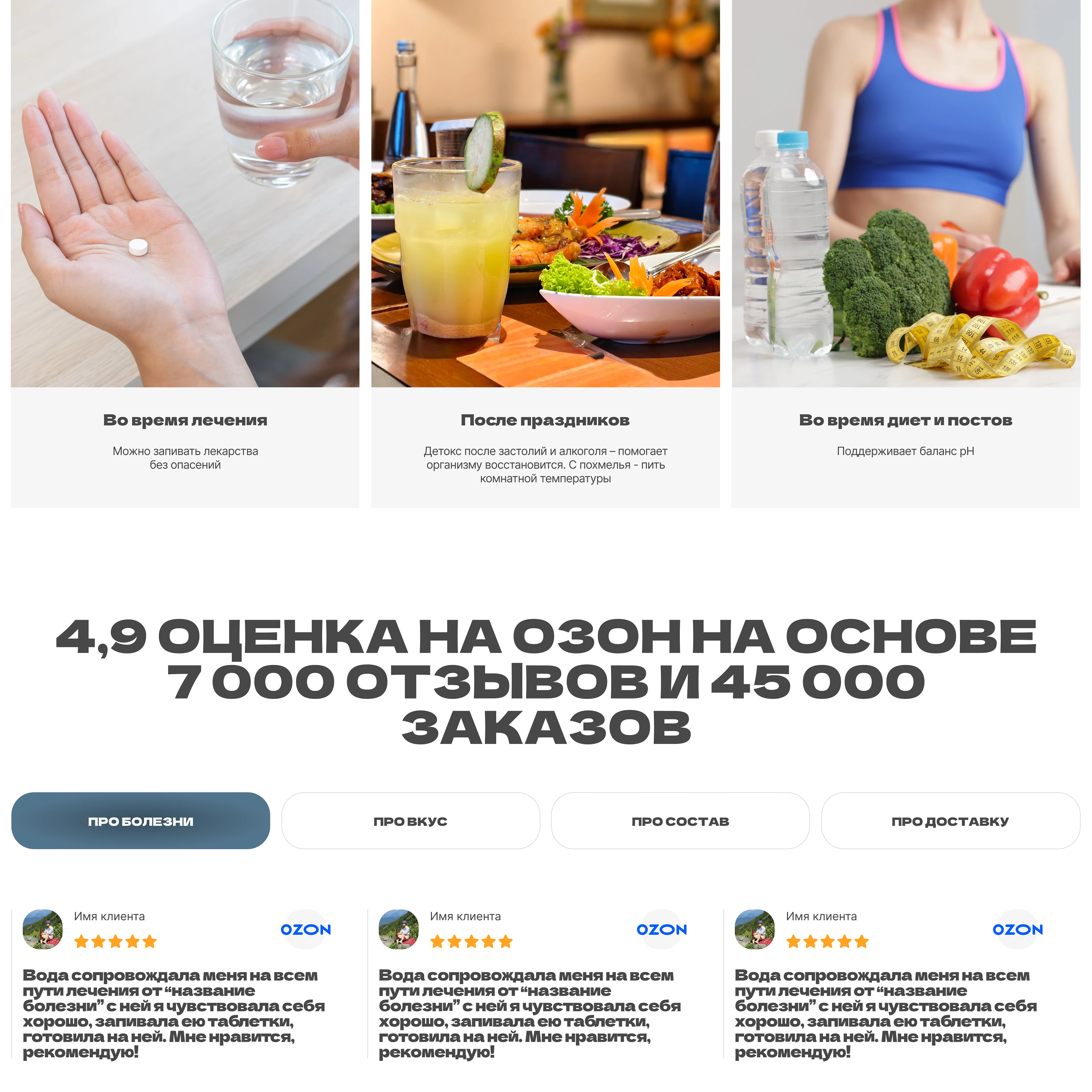 Щелочная вода. Производство. Дизайн сайта — Изображение №10 — Интерфейсы на Dprofile