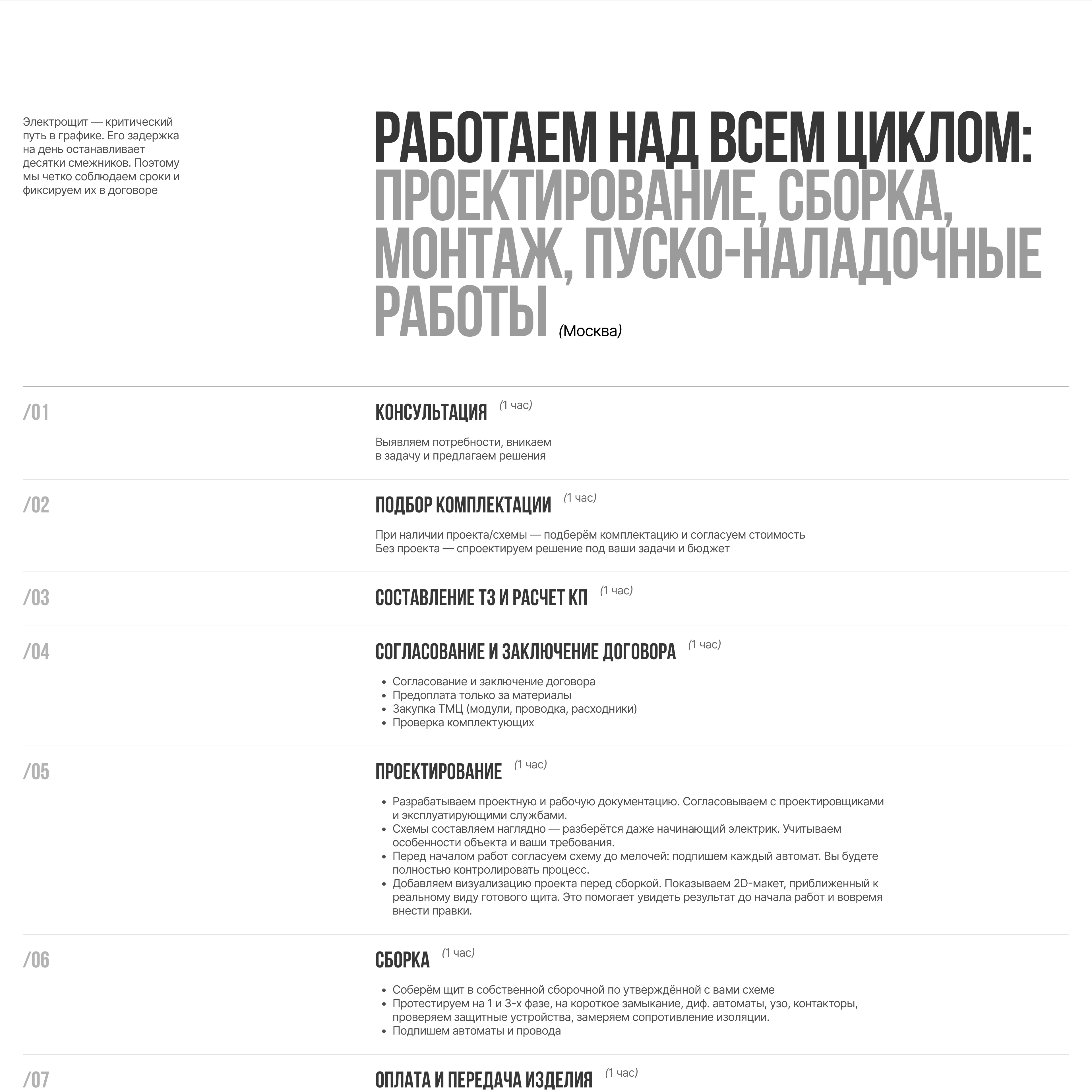 Сайт на Тильде под ключ. Электрощиты — Изображение №10 — Интерфейсы на Dprofile