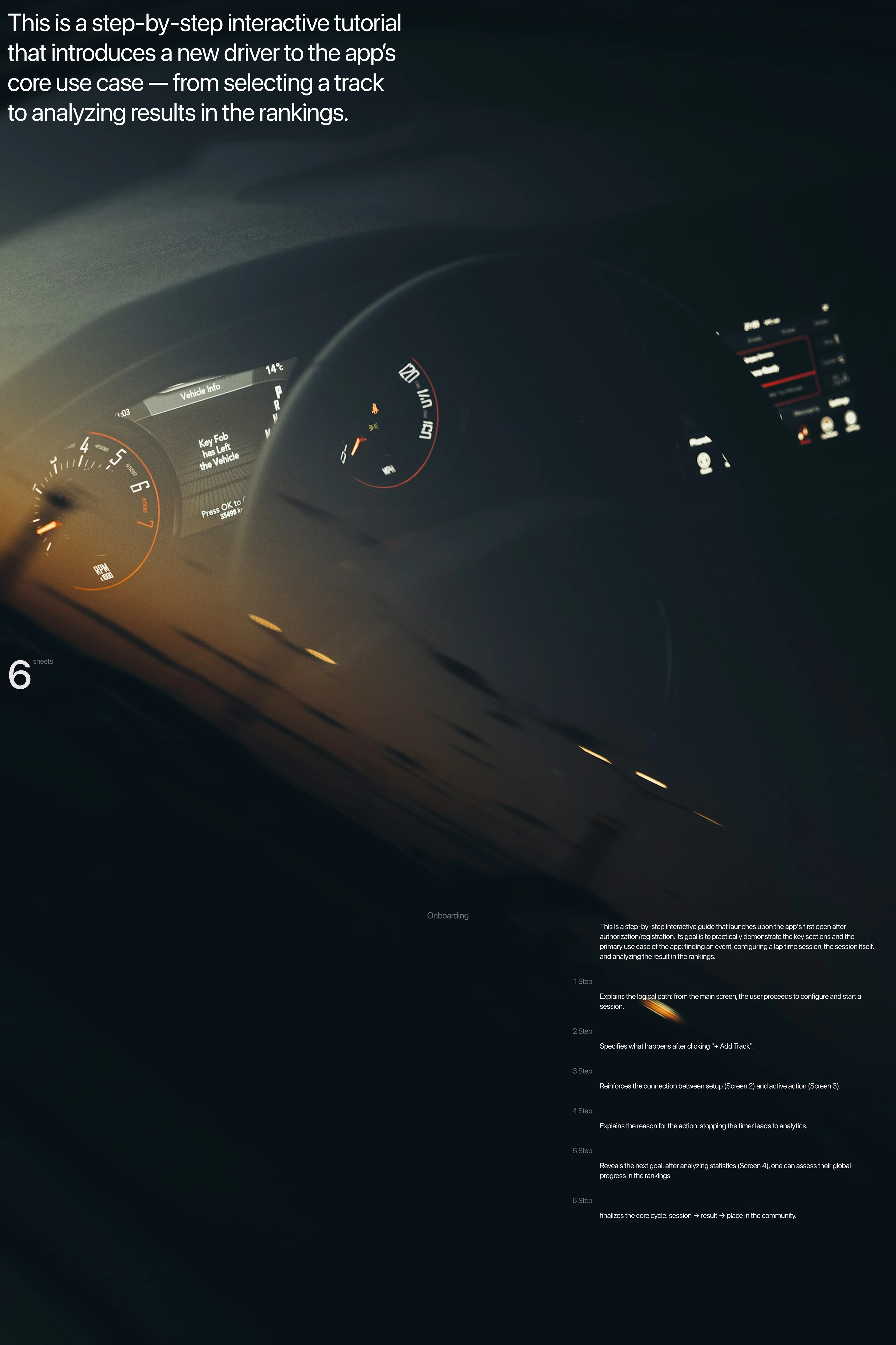 Racing Tracker — Mobile App & UI/UX — Изображение №18 — Интерфейсы на Dprofile