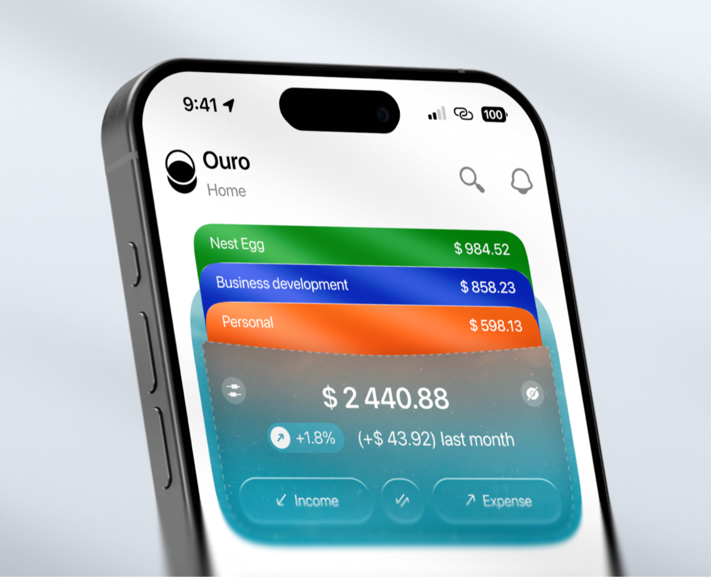 Financial Tracker — Mobile App & UI/UX на Dprofile