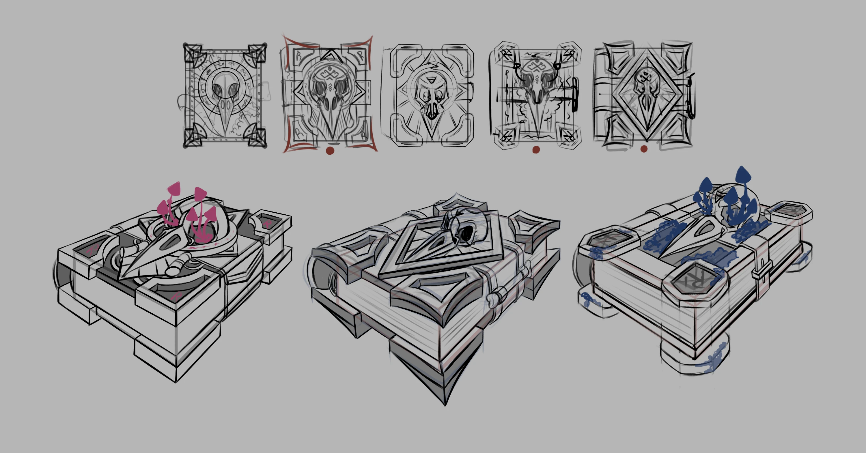 Концепт книги славянкой ведуньи — Изображение №2 — Иллюстрация, Промдизайн на Dprofile