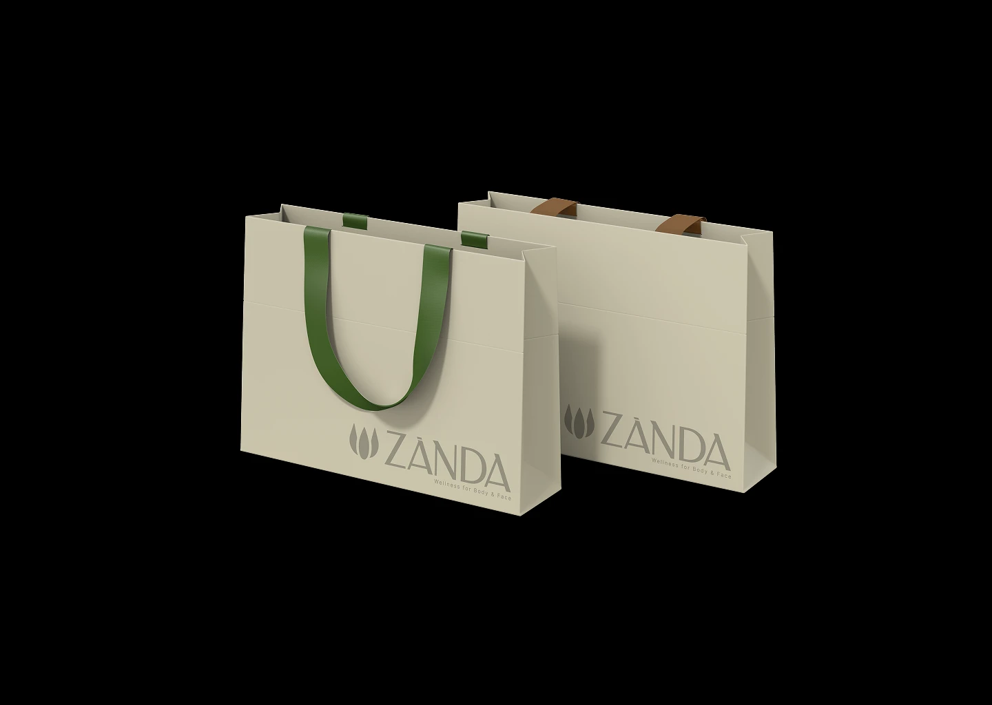 Массажная студия ZANDA — Изображение №6 — Брендинг на Dprofile