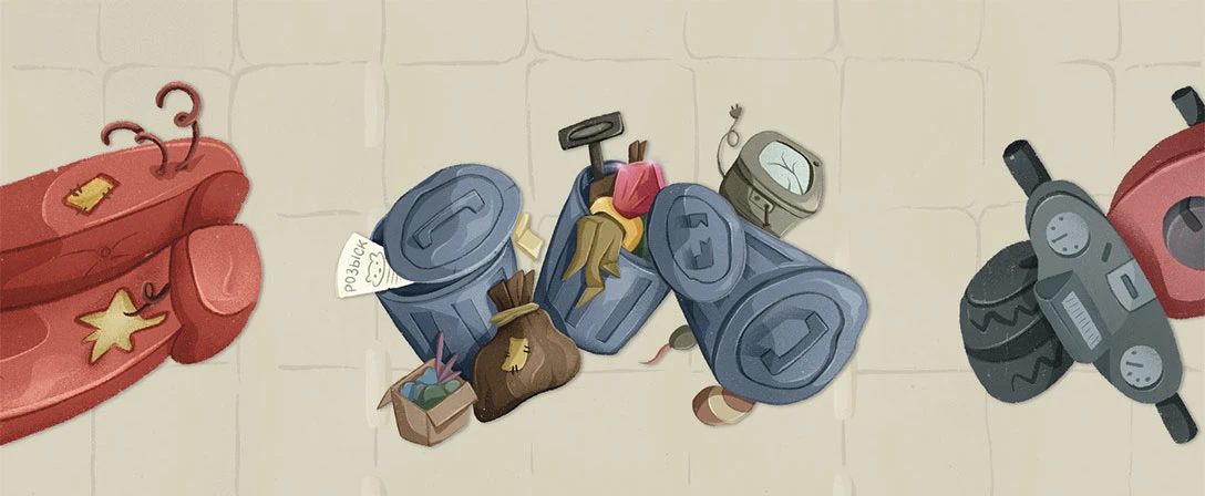 Настольная игра "Битва за свалку" — Изображение №11 — Брендинг, Иллюстрация на Dprofile