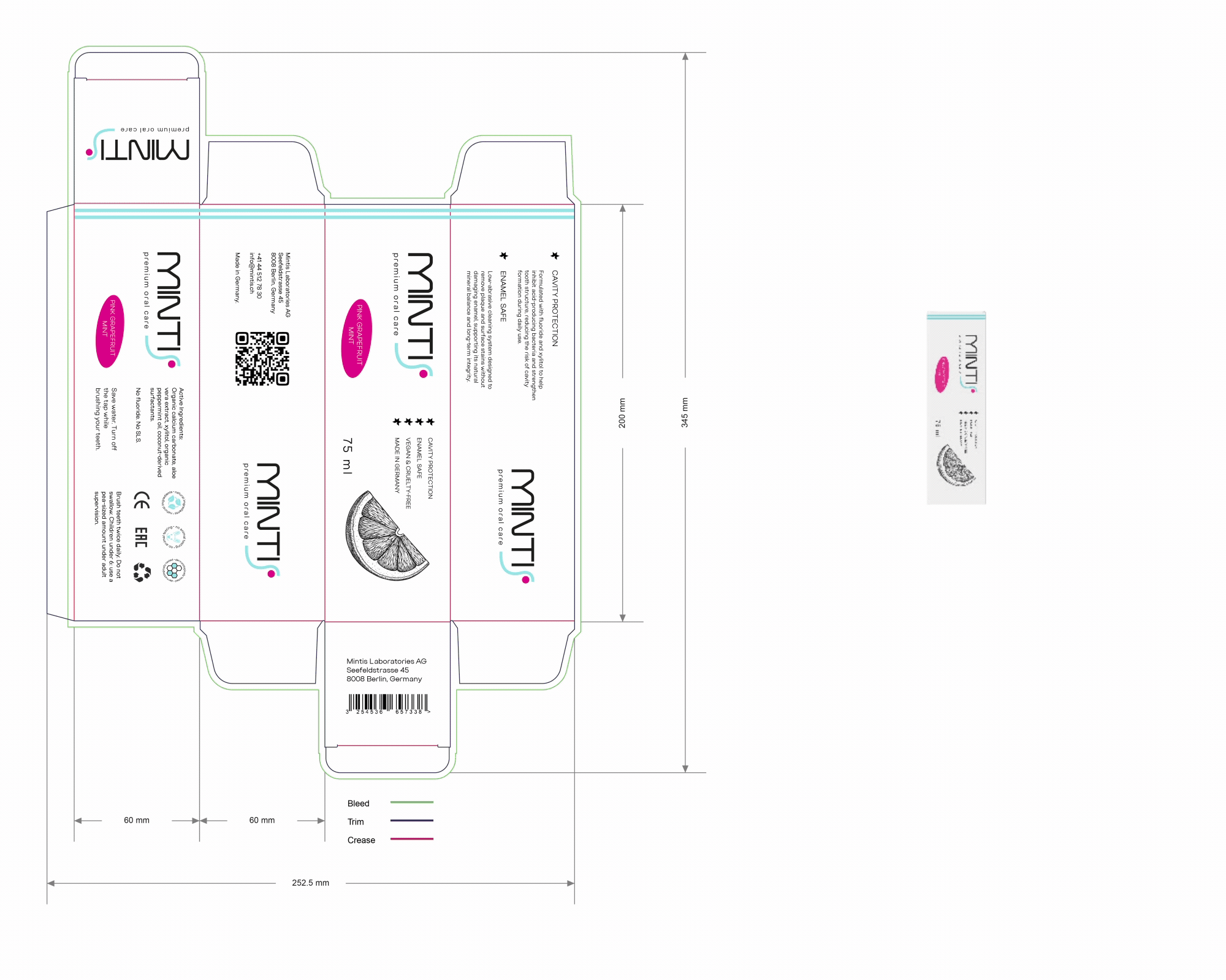 Упаковка, этикетка зубной пасты | Косметика — Изображение №14 — Брендинг на Dprofile