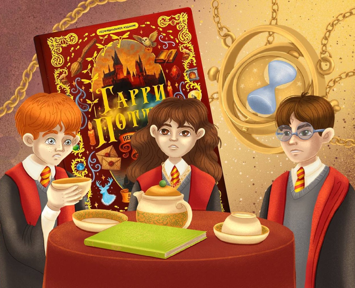 Иллюстрации для книги. Гарри Поттер. на Dprofile