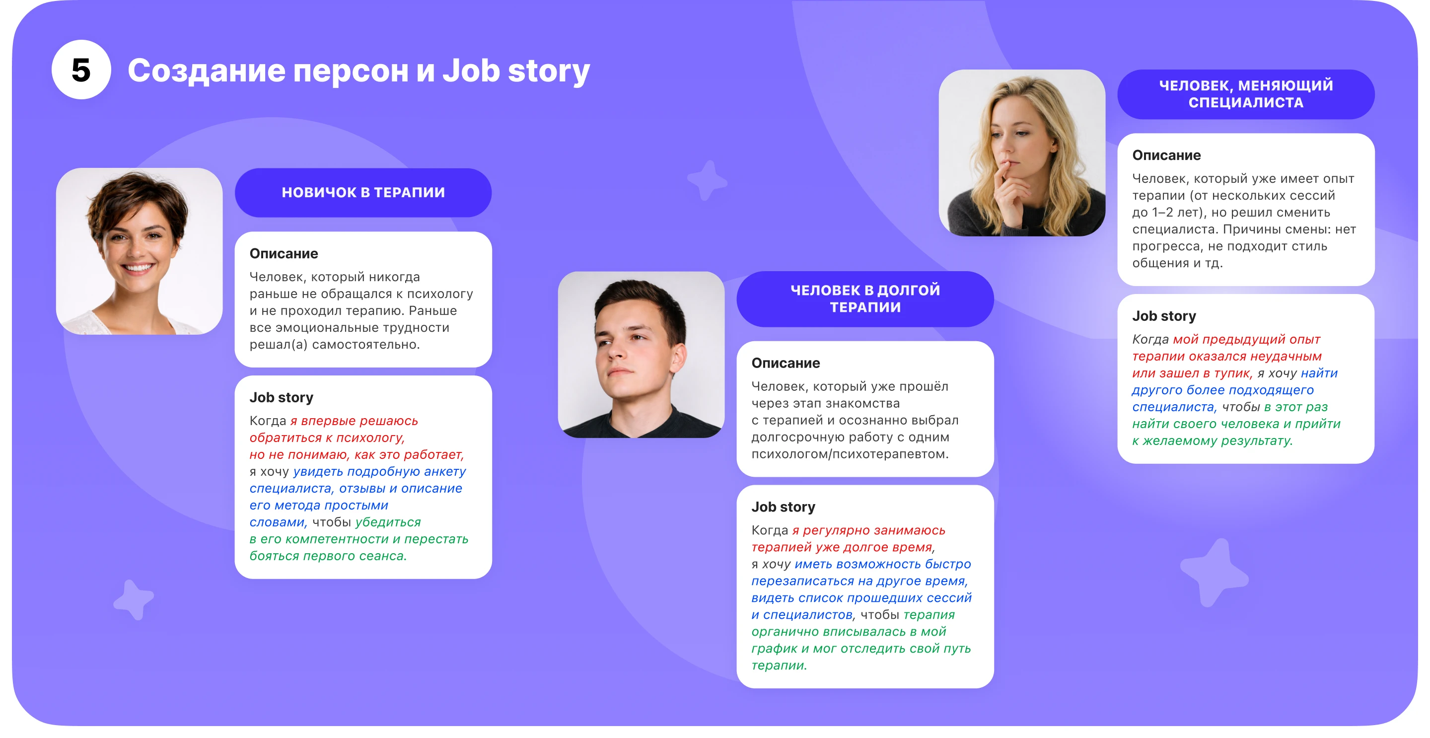Мобильное приложение по подбору психолога — Изображение №5 — Интерфейсы на Dprofile