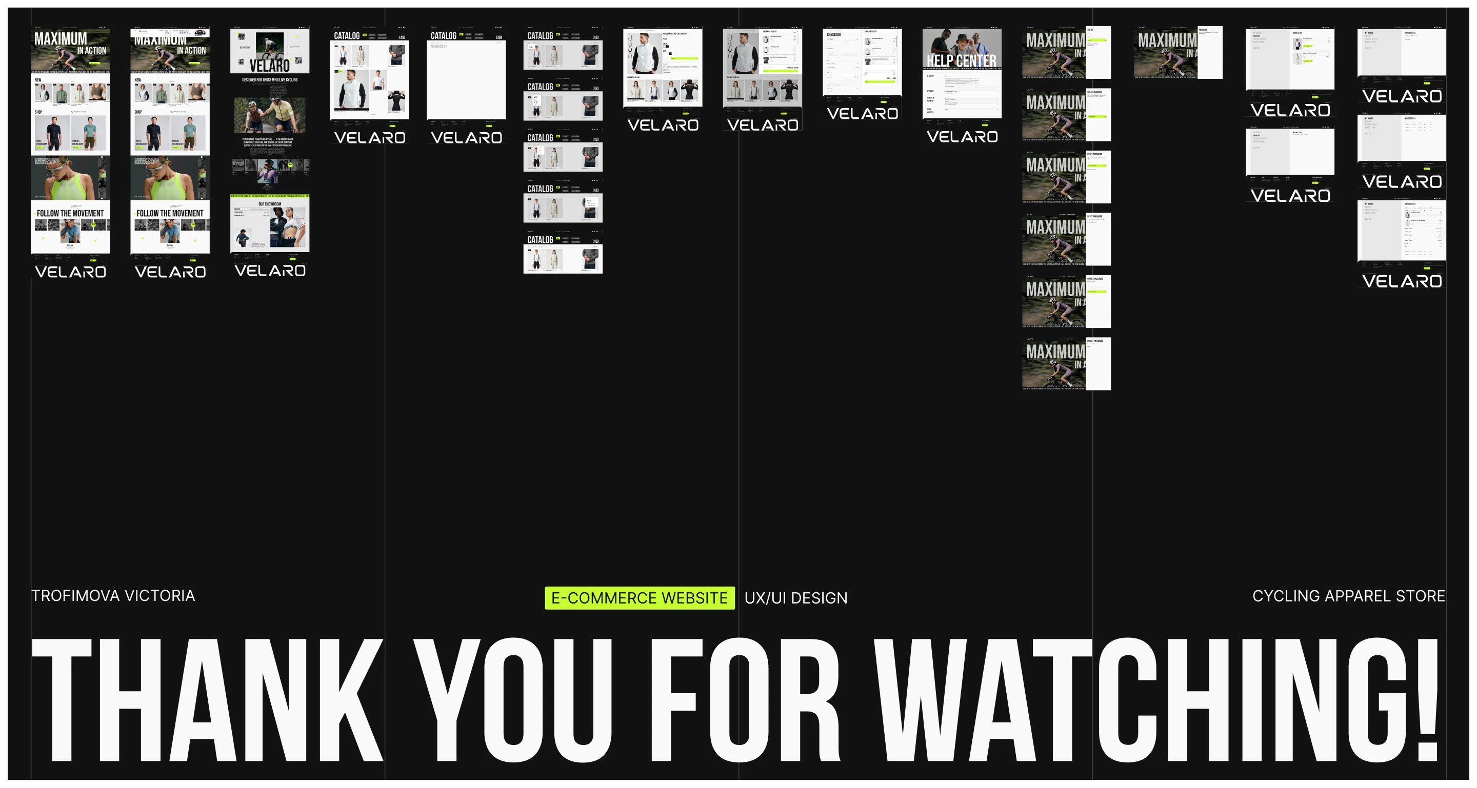 VELARO | E-COMMERCE — Изображение №10 — Интерфейсы на Dprofile