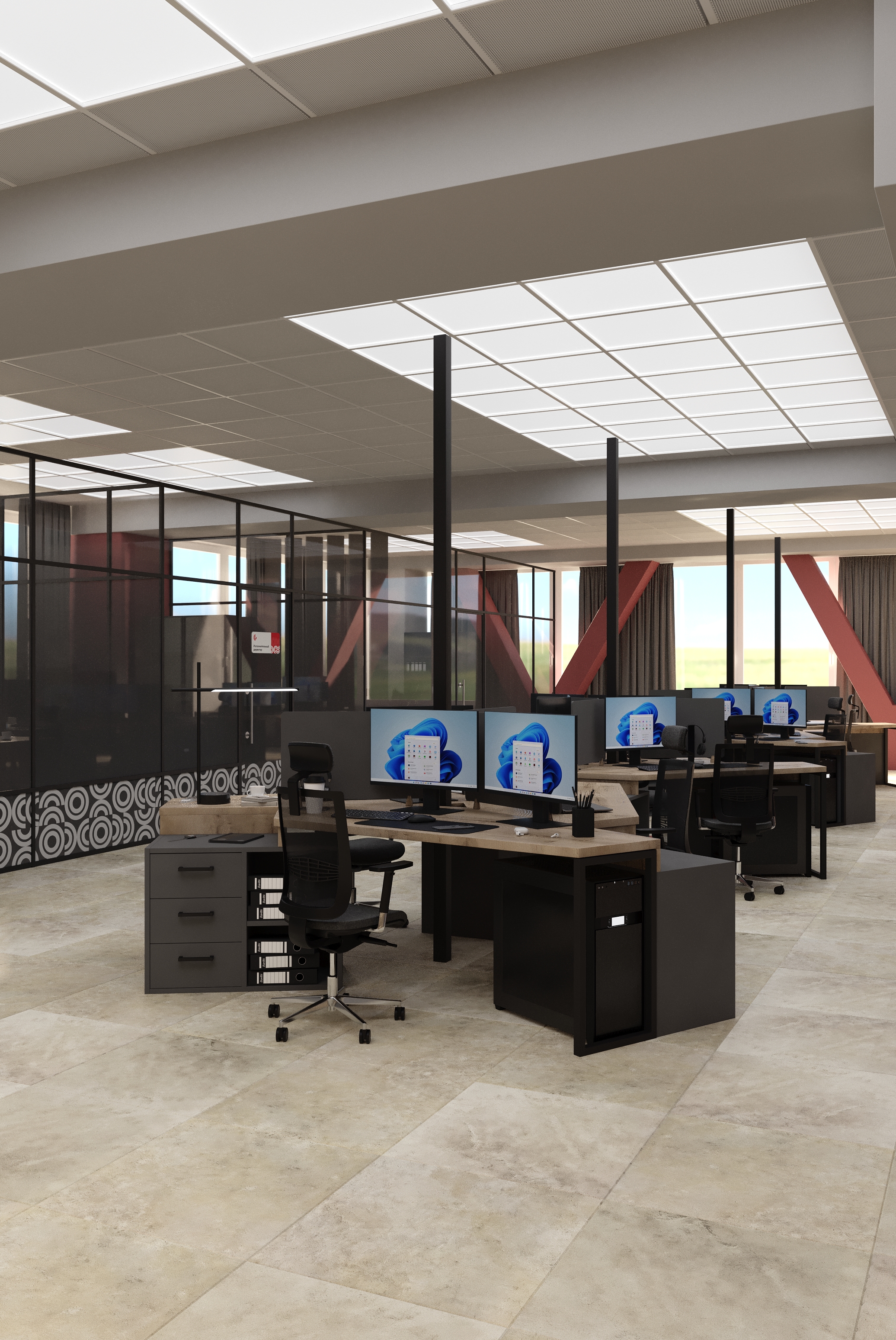 Офис CISS group — Изображение №6 — 3D на Dprofile