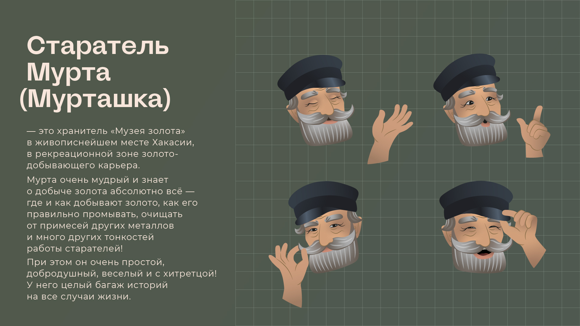 Персонаж-гид для музея золота — Изображение №2 — Иллюстрация, Графика на Dprofile