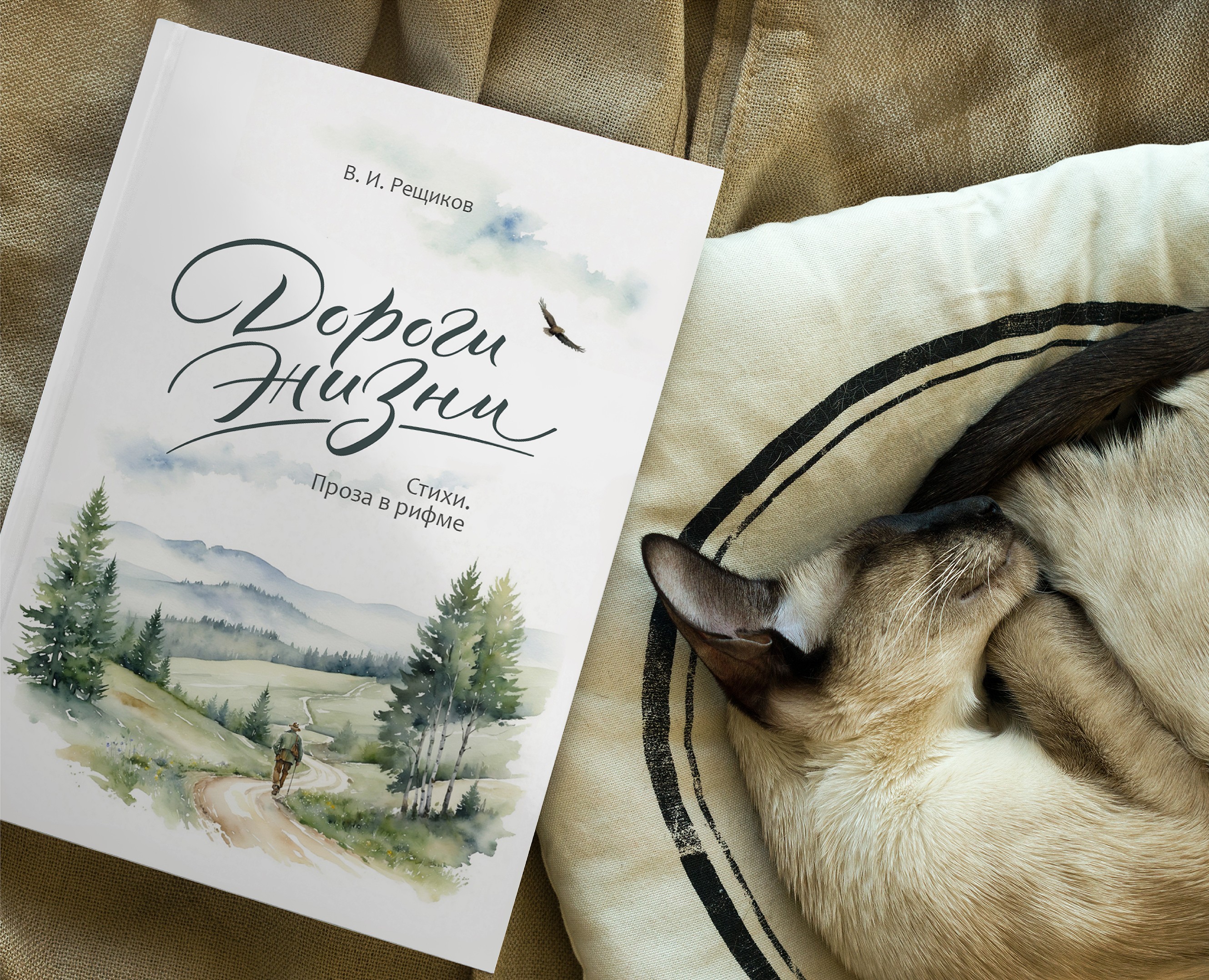 Книга стихов Владимира Ивановича Рещикова — Иллюстрация, Графика на Dprofile