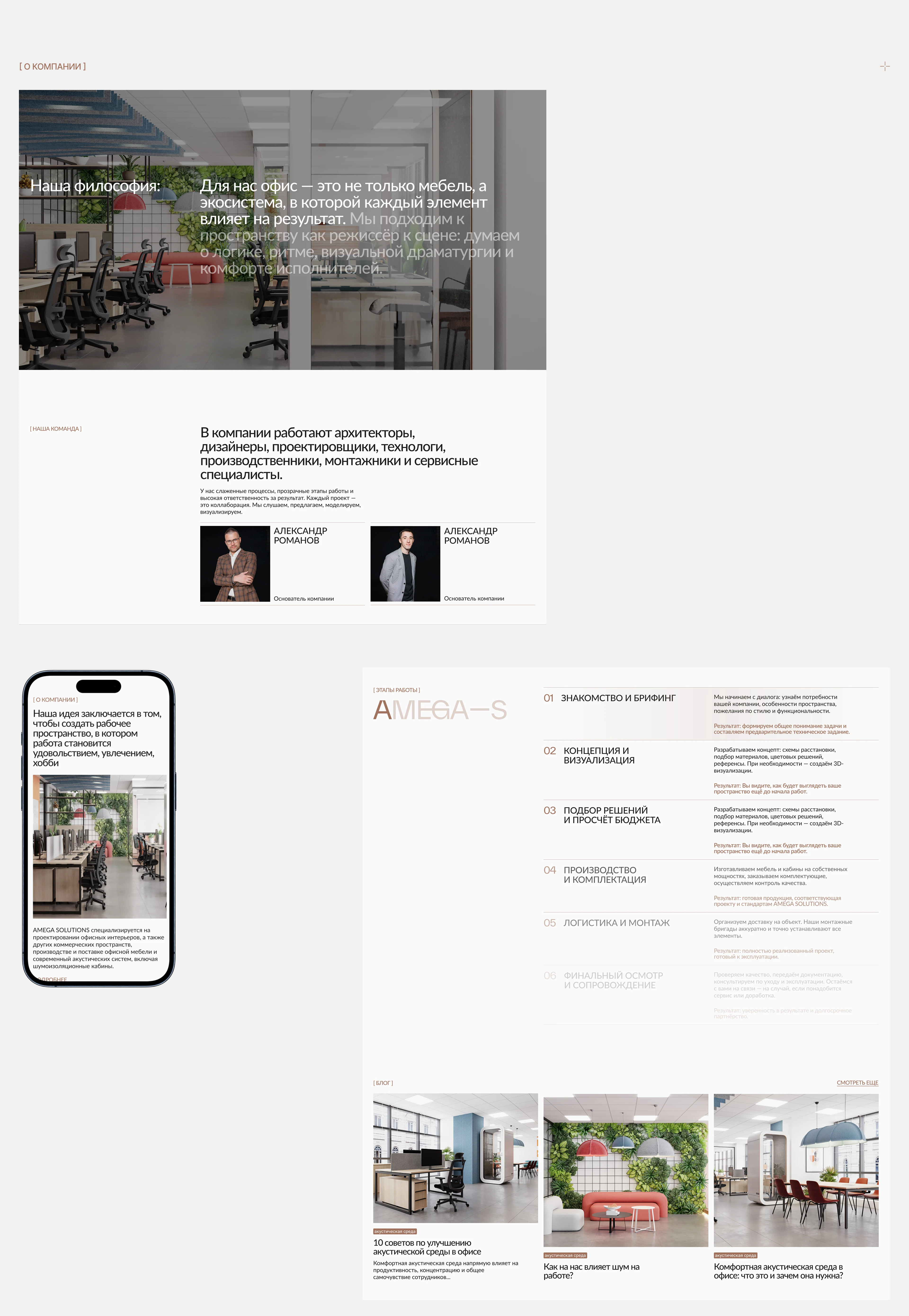 AMEGA SOLUTIONS|WEB — Изображение №5 — Интерфейсы, Брендинг на Dprofile