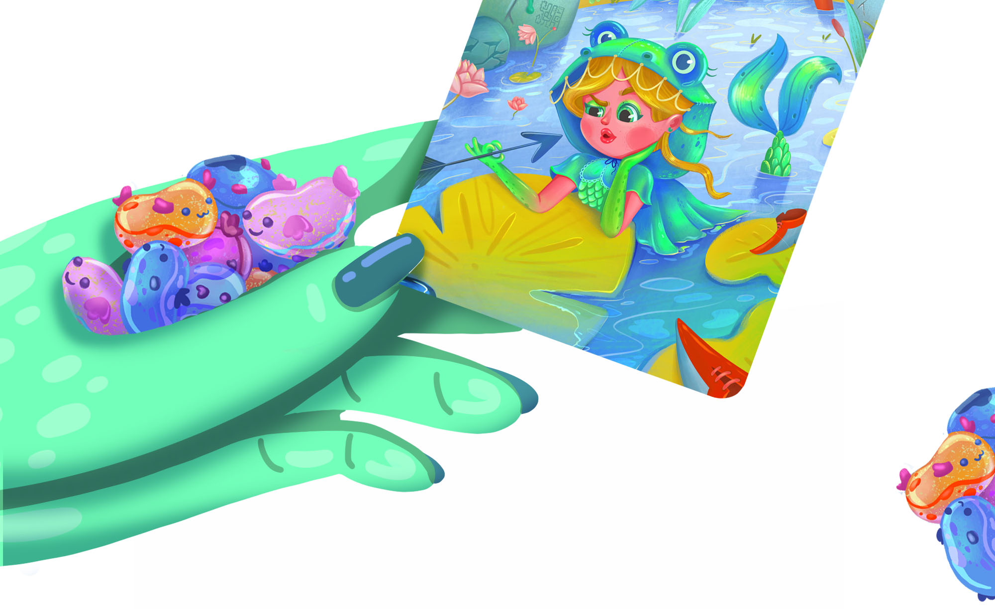 Коробка и карточки к настольной игре – "Имаджинариум" — Изображение №5 — Брендинг, Иллюстрация на Dprofile