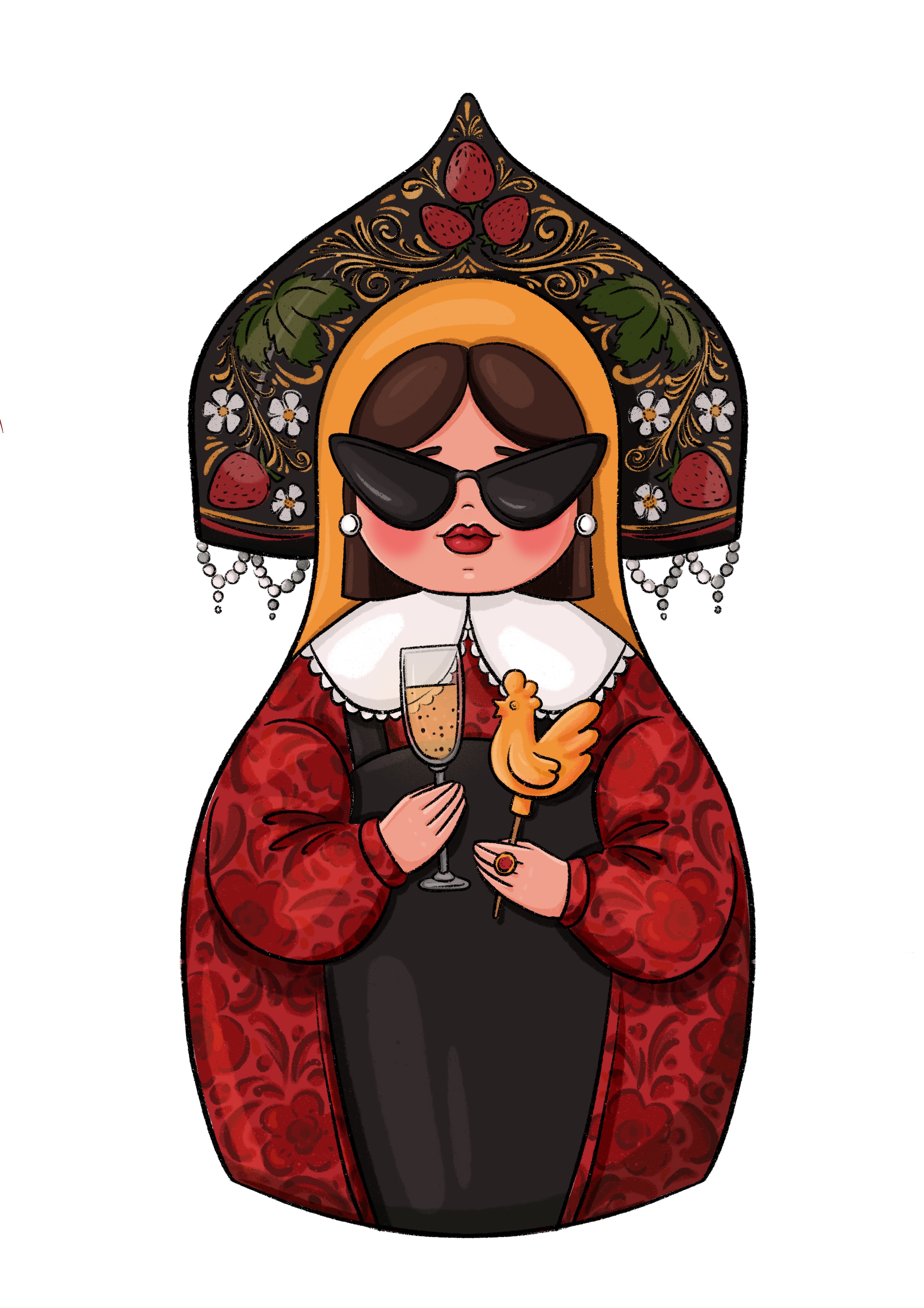 Коллекция цифровых иллюстраций "Русская Душа" — Изображение №7 — Брендинг, Иллюстрация на Dprofile