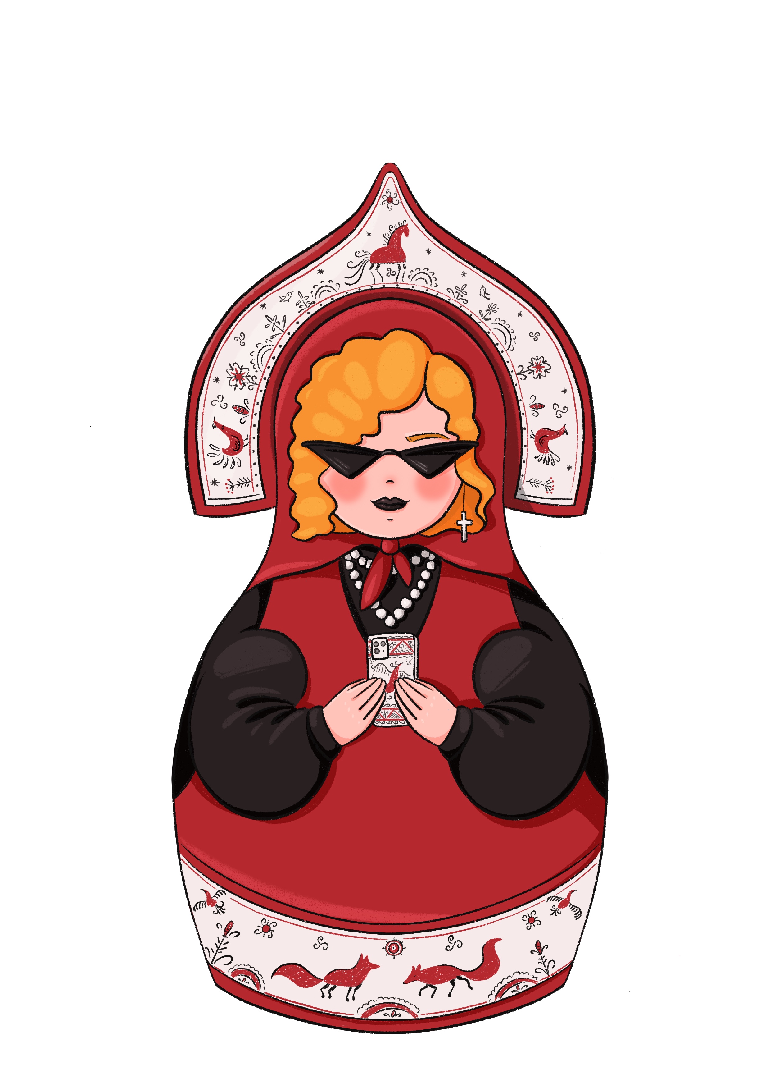 Коллекция цифровых иллюстраций "Русская Душа" — Изображение №5 — Брендинг, Иллюстрация на Dprofile