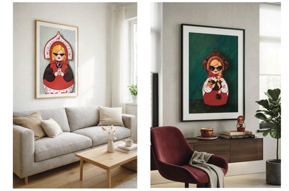 Коллекция цифровых иллюстраций "Русская Душа" — Изображение №8 — Брендинг, Иллюстрация на Dprofile