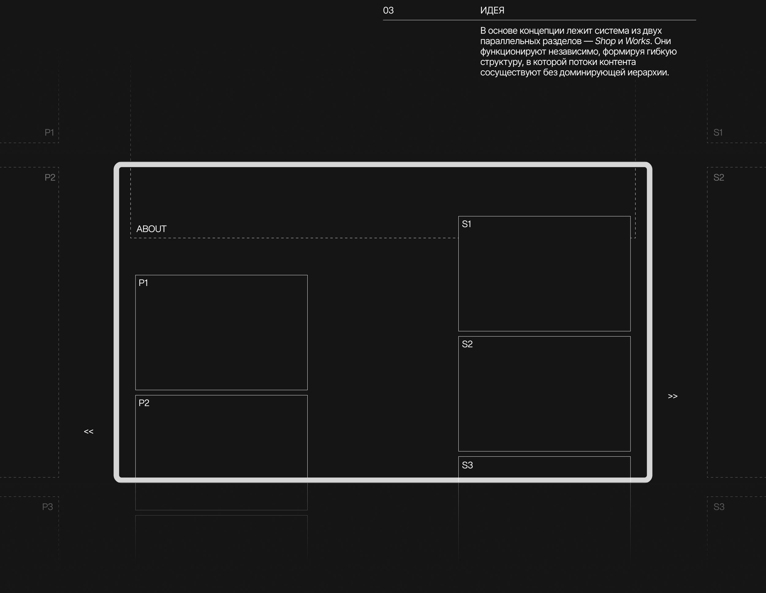 NM3 | Сайт архитектурной студии — Изображение №3 — Интерфейсы, Анимация на Dprofile