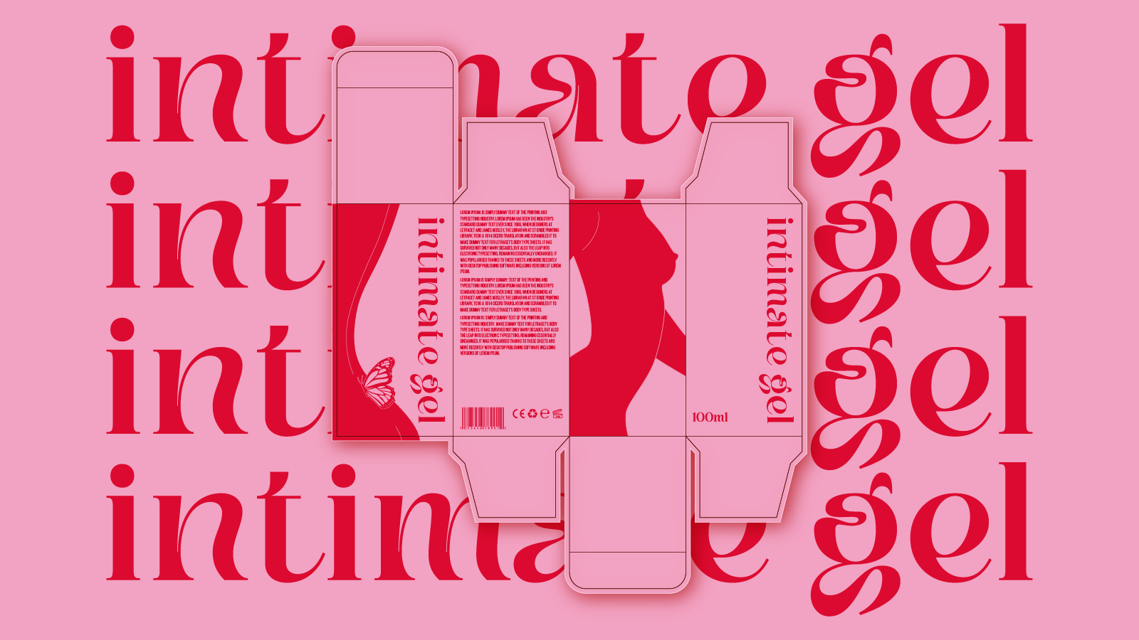 Intimate gel — Изображение №1 — Брендинг, Иллюстрация на Dprofile