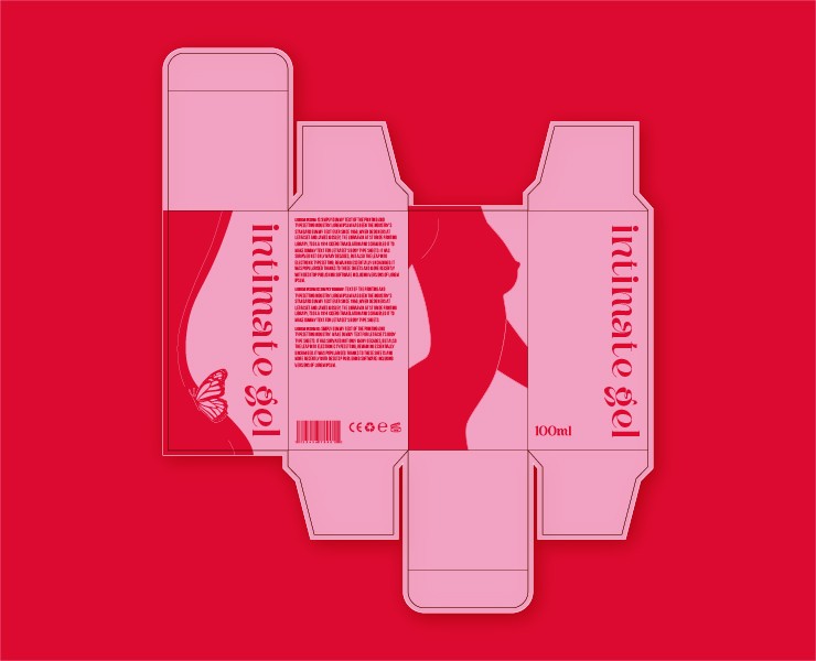 Intimate gel — Брендинг, Иллюстрация на Dprofile