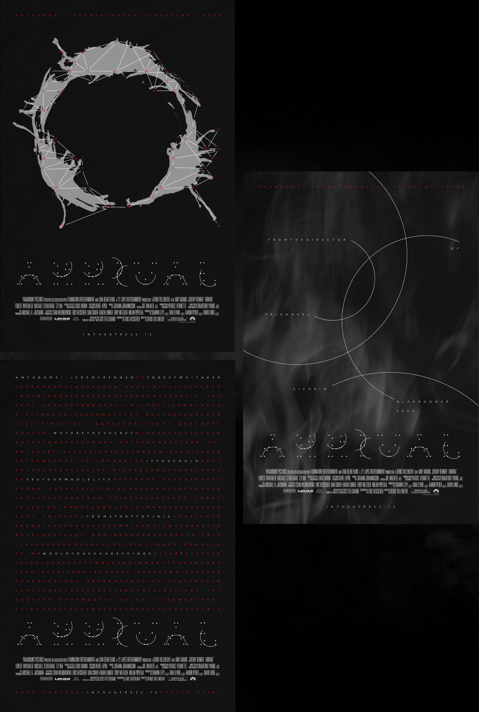 MAIN TITLE SEQUENCE — ARRIVAL — Изображение №6 — Графика, Анимация на Dprofile