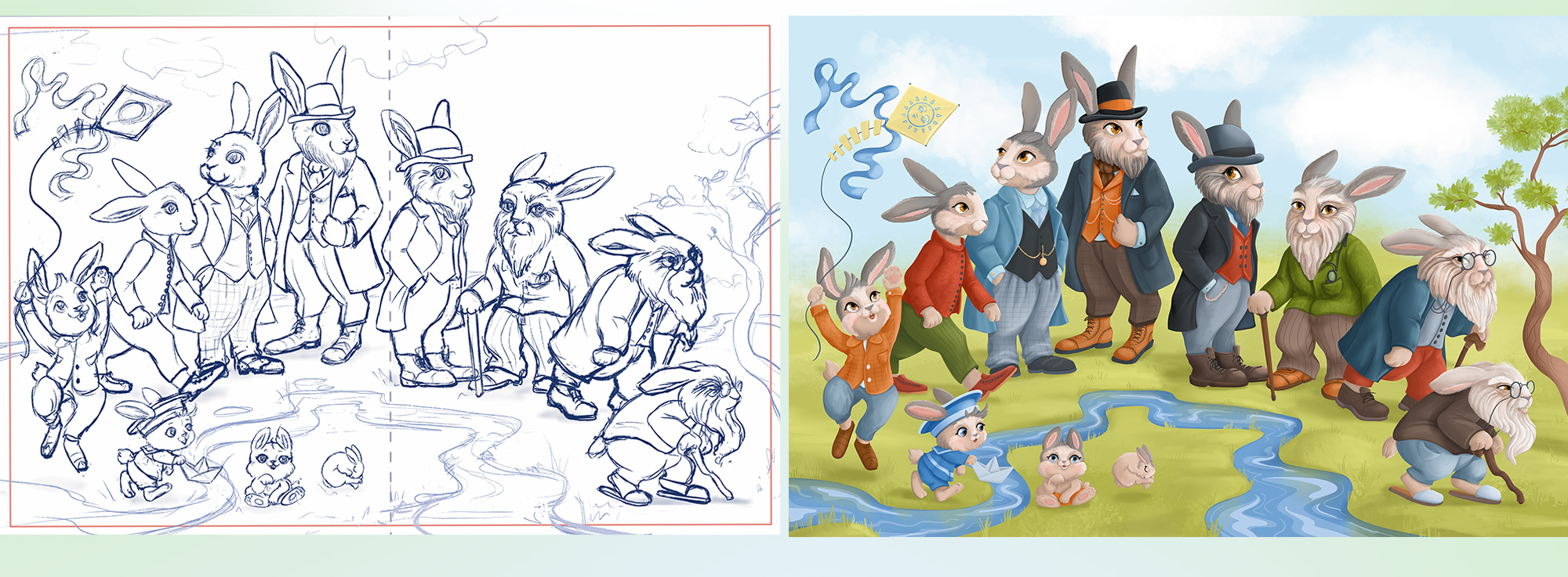 Книжная иллюстрация/Гита III (для детей) — Изображение №8 — Иллюстрация, Графика на Dprofile