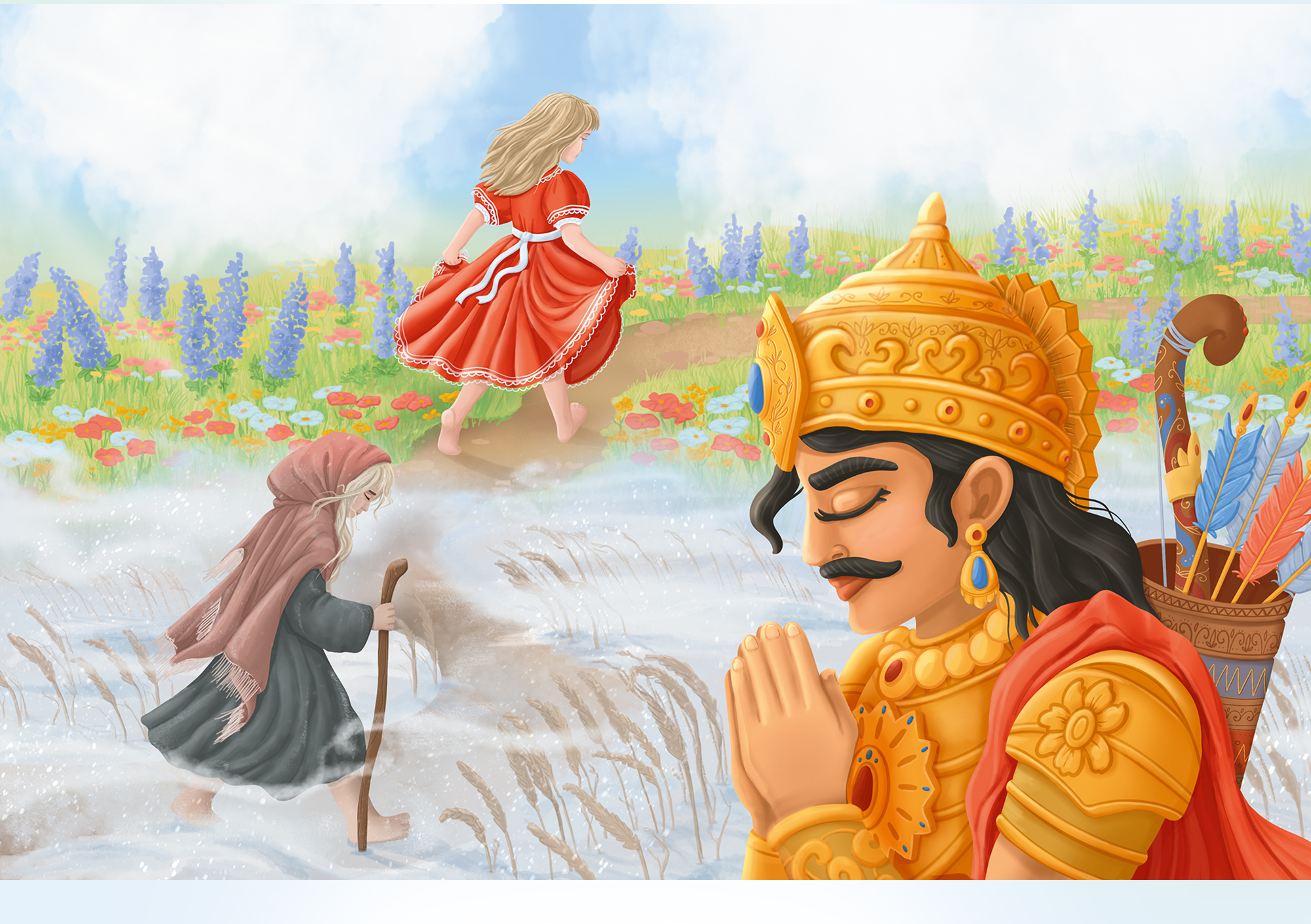 Книжная иллюстрация/Гита III (для детей) — Изображение №11 — Иллюстрация, Графика на Dprofile