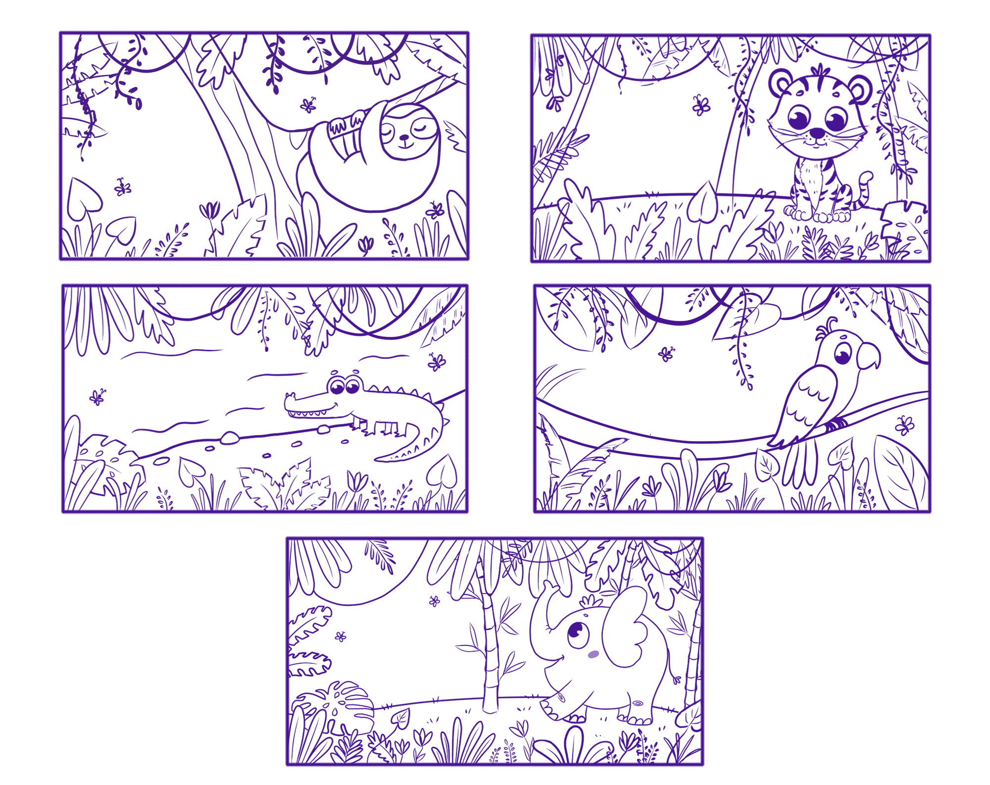 Тактильная книга для детей — Изображение №3 — Иллюстрация на Dprofile