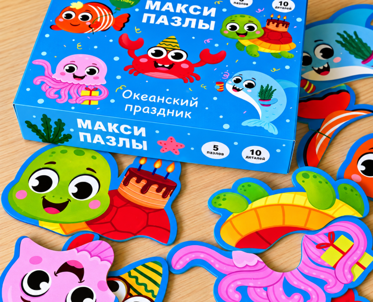 Макси пазлы для детей на Dprofile