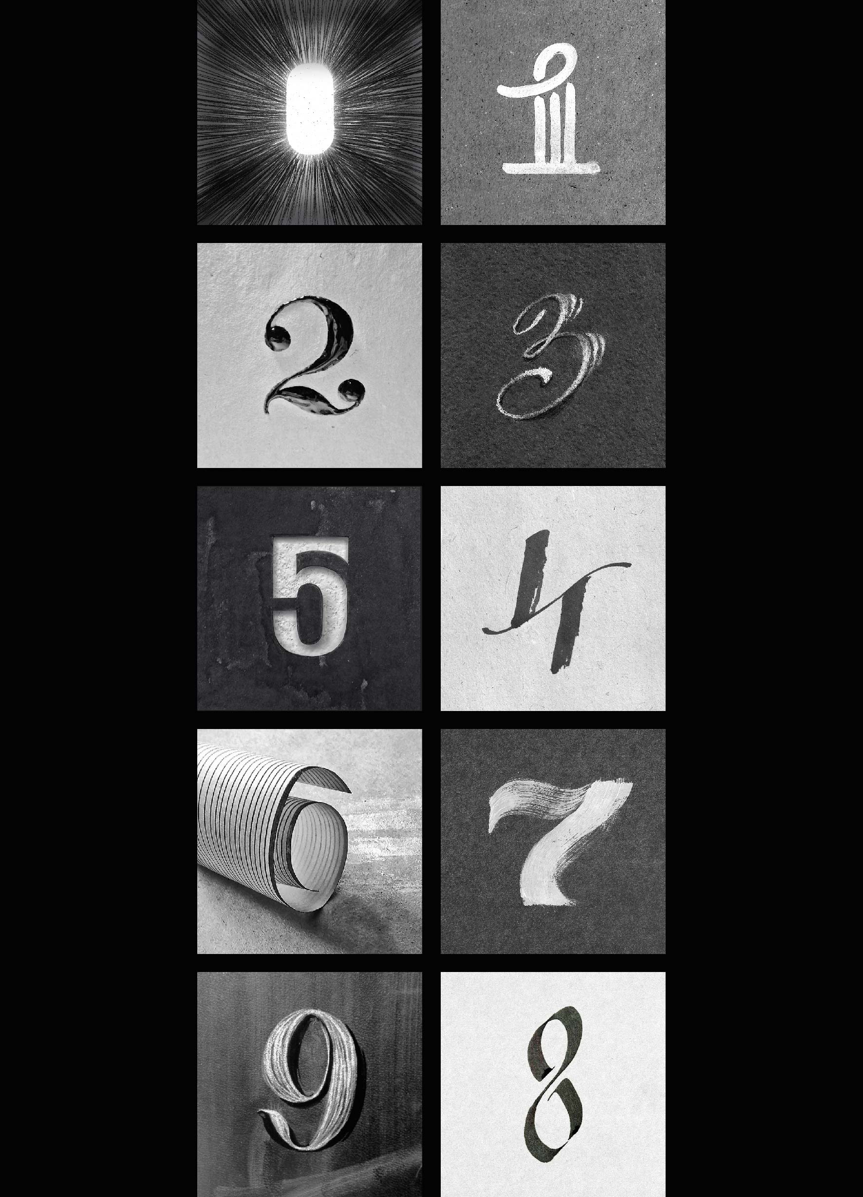 Серия графических композиций к челленджу «36 Days of Type» — Изображение №19 — Графика на Dprofile
