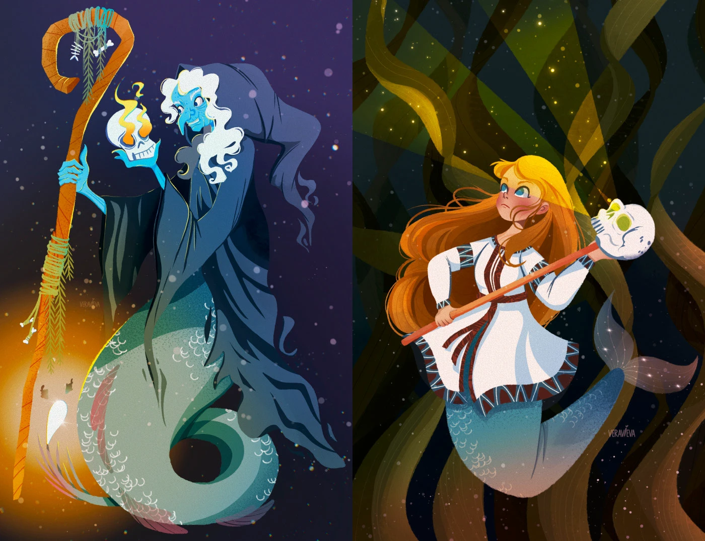 MERMAY 2025 | Дизайн персонажей русских сказок — Изображение №5 — Иллюстрация на Dprofile