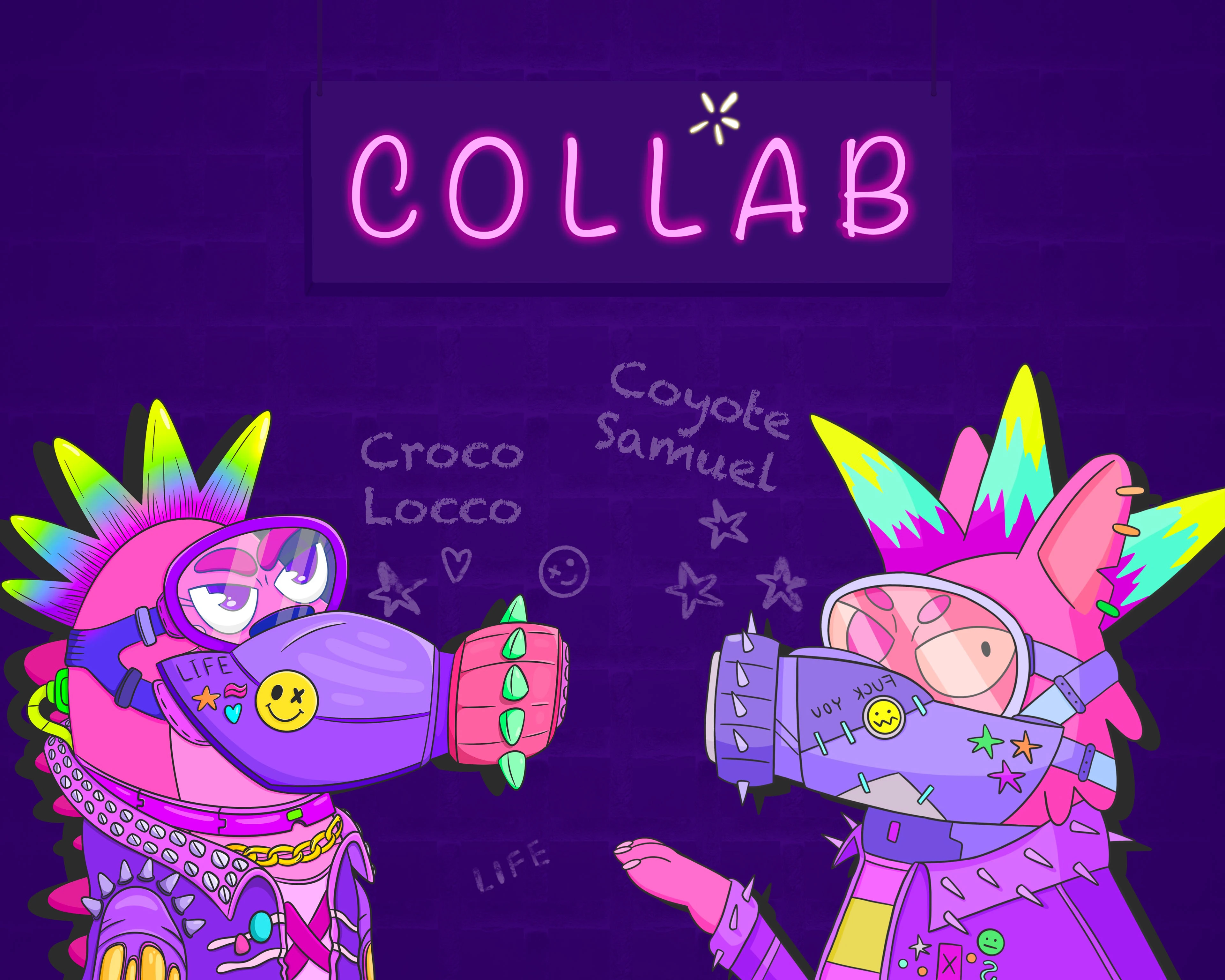 NFT проект Croco Locco — Изображение №10 — Брендинг, Иллюстрация на Dprofile