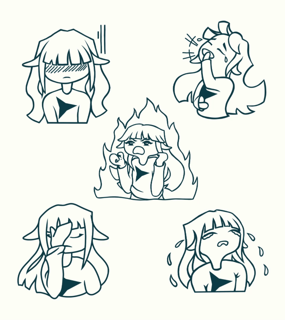 Стикеры (Разработка персонажа и отрисовка иллюстраций) — Изображение №6 — Брендинг, Иллюстрация на Dprofile