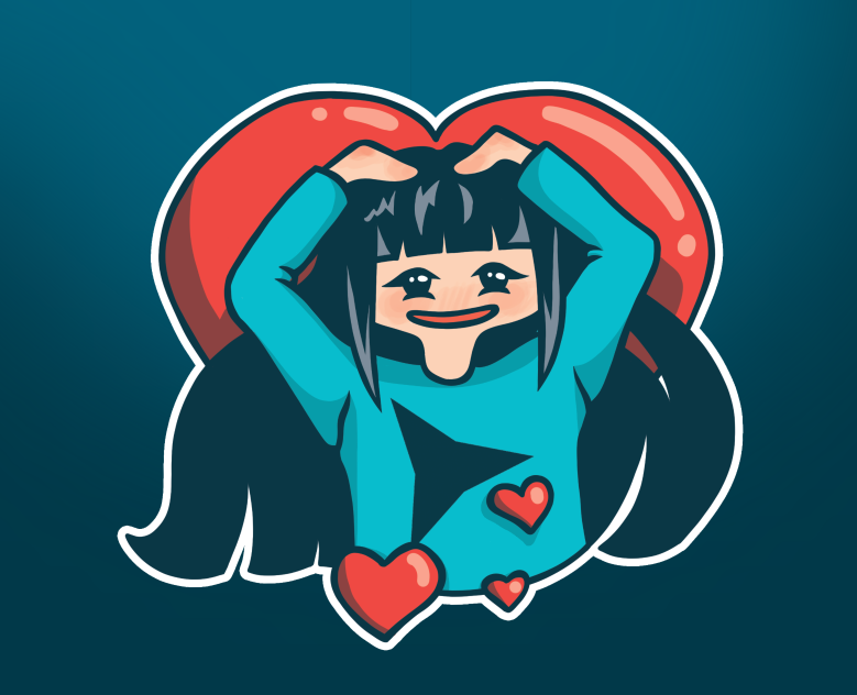 Стикеры (Разработка персонажа и отрисовка иллюстраций) — Брендинг, Иллюстрация на Dprofile