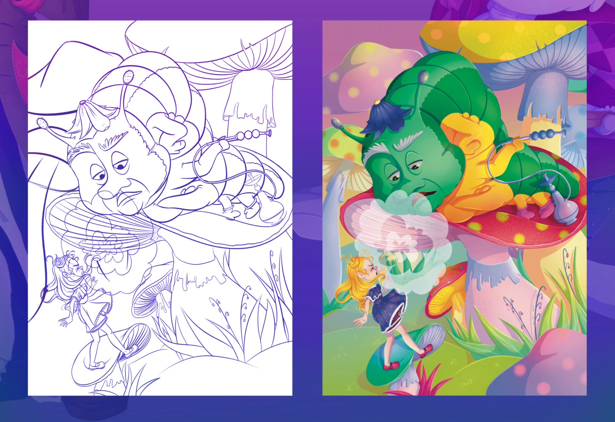 АЛИСА В СТРАНЕ ЧУДЕС — Изображение №14 — Брендинг, Иллюстрация на Dprofile