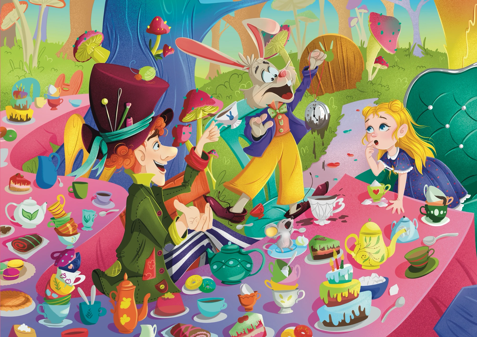 АЛИСА В СТРАНЕ ЧУДЕС — Изображение №4 — Брендинг, Иллюстрация на Dprofile