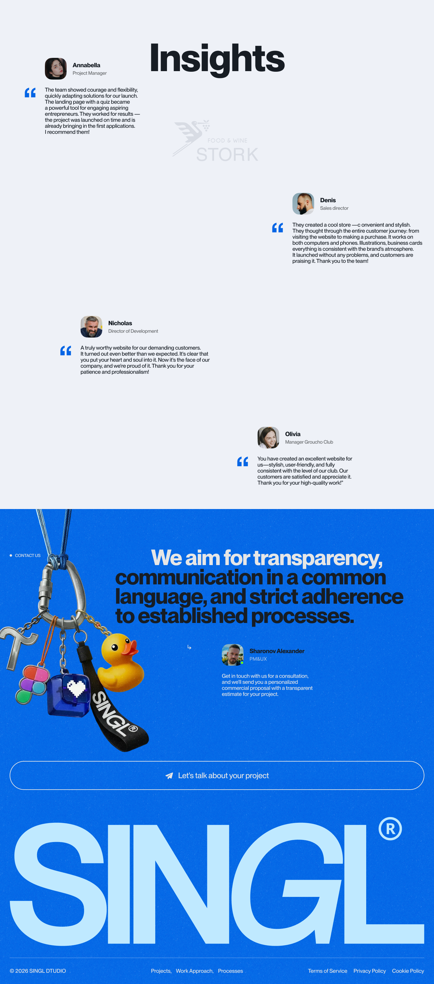 SINGL STUDIO– Creative Studio — Изображение №5 — Интерфейсы, Анимация на Dprofile