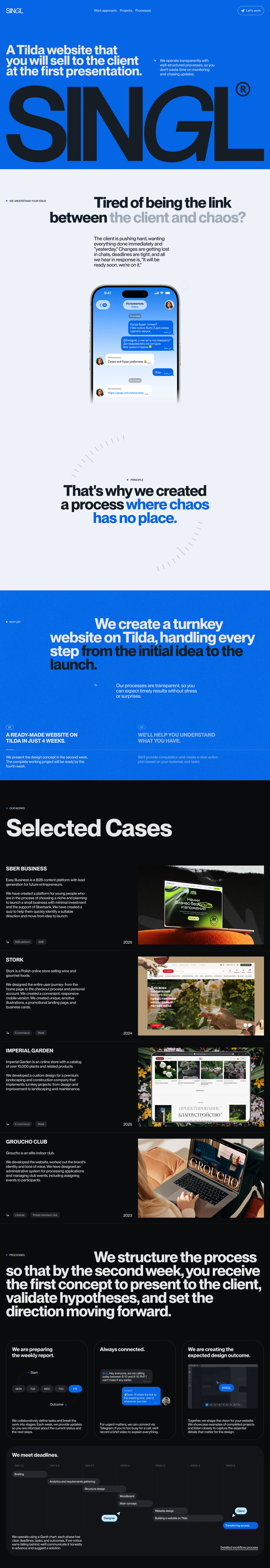 SINGL STUDIO– Creative Studio — Изображение №4 — Интерфейсы, Анимация на Dprofile