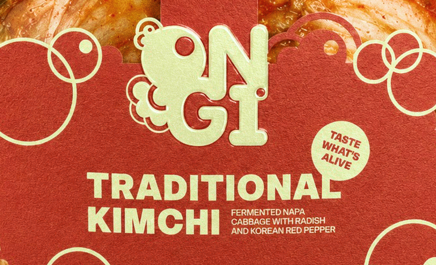 ONGI — айдентика и упаковка бренда кимчи — Изображение №6 — Брендинг на Dprofile