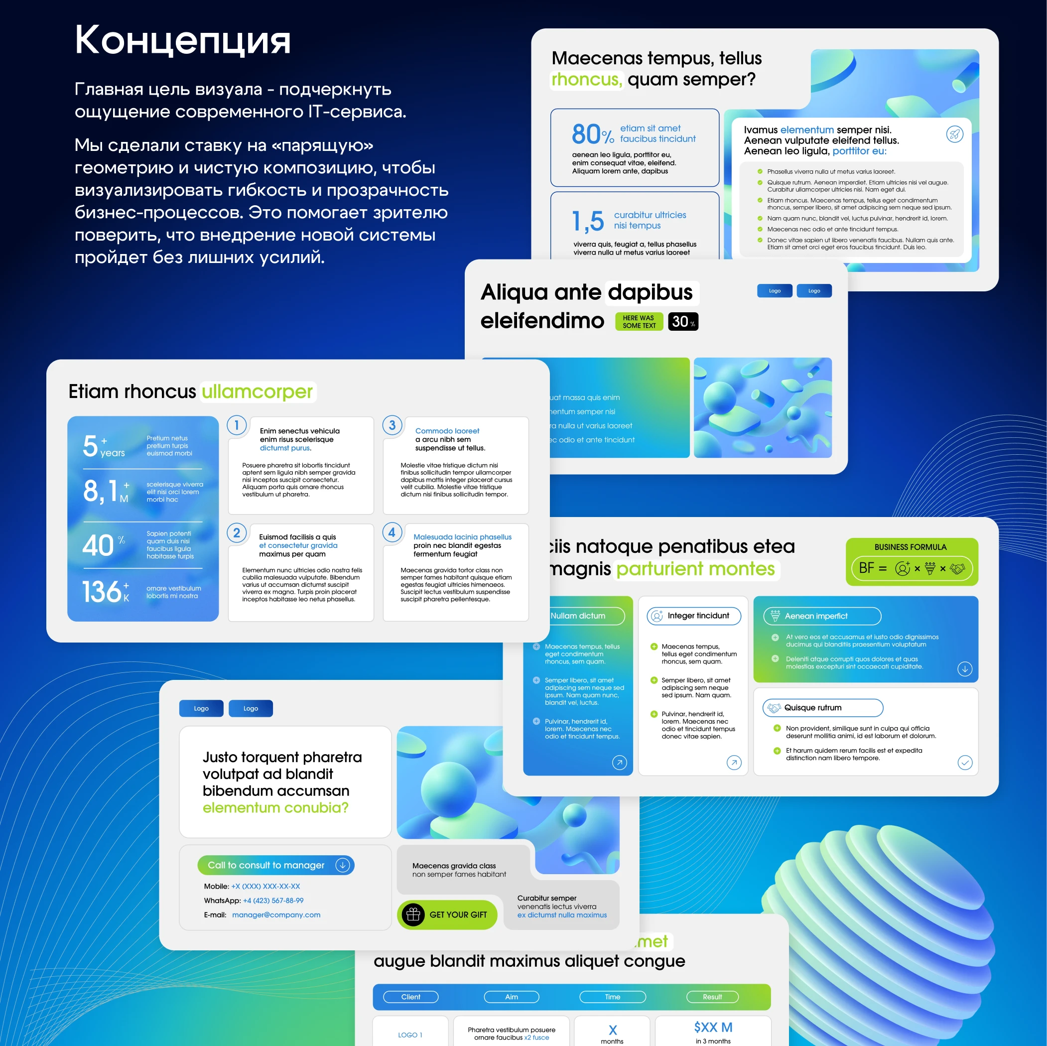 Презентация IT продукта - B2B коммерческое предложение — Изображение №3 — Графика, Маркетинг на Dprofile