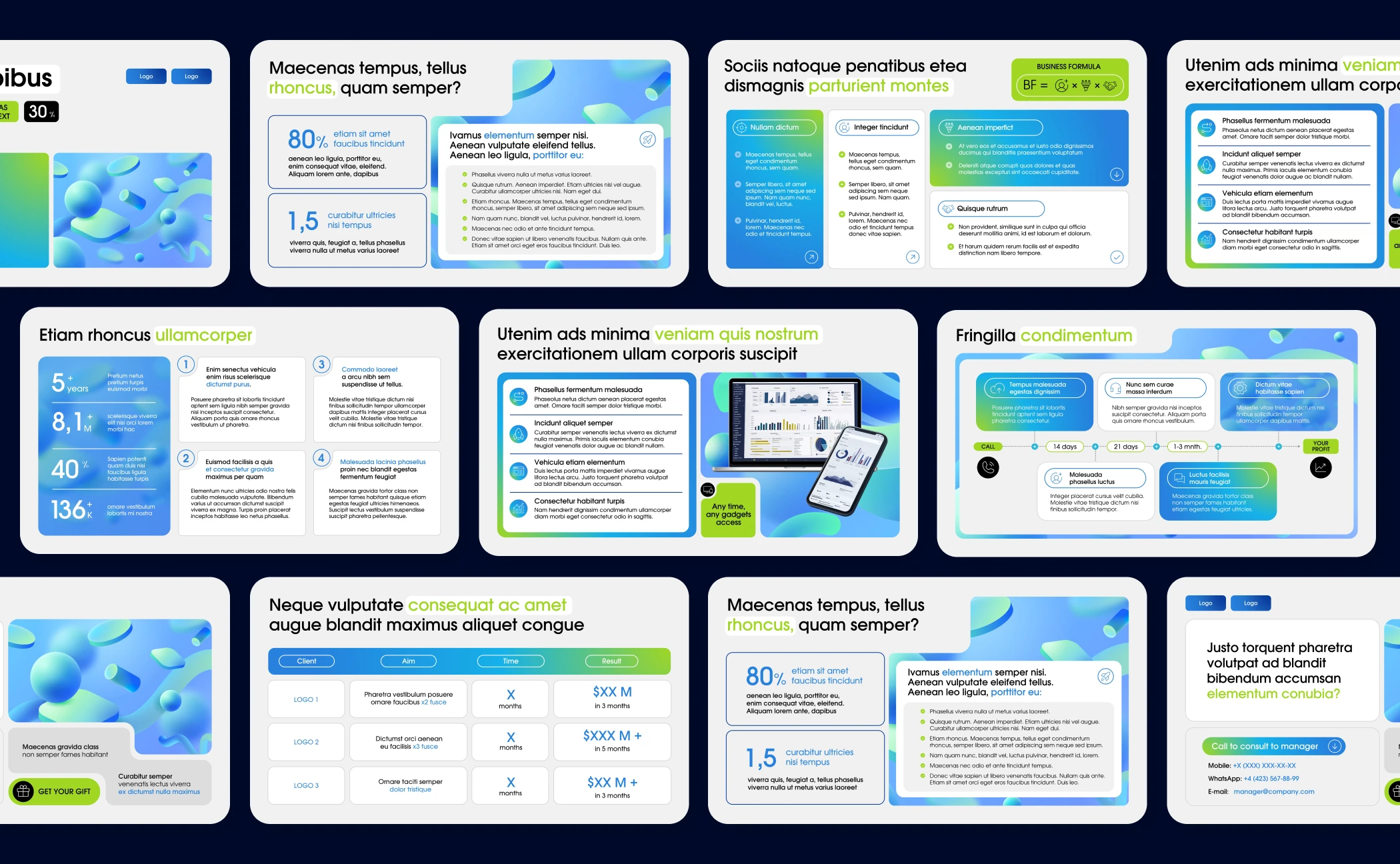 Презентация IT продукта - B2B коммерческое предложение — Изображение №5 — Графика, Маркетинг на Dprofile
